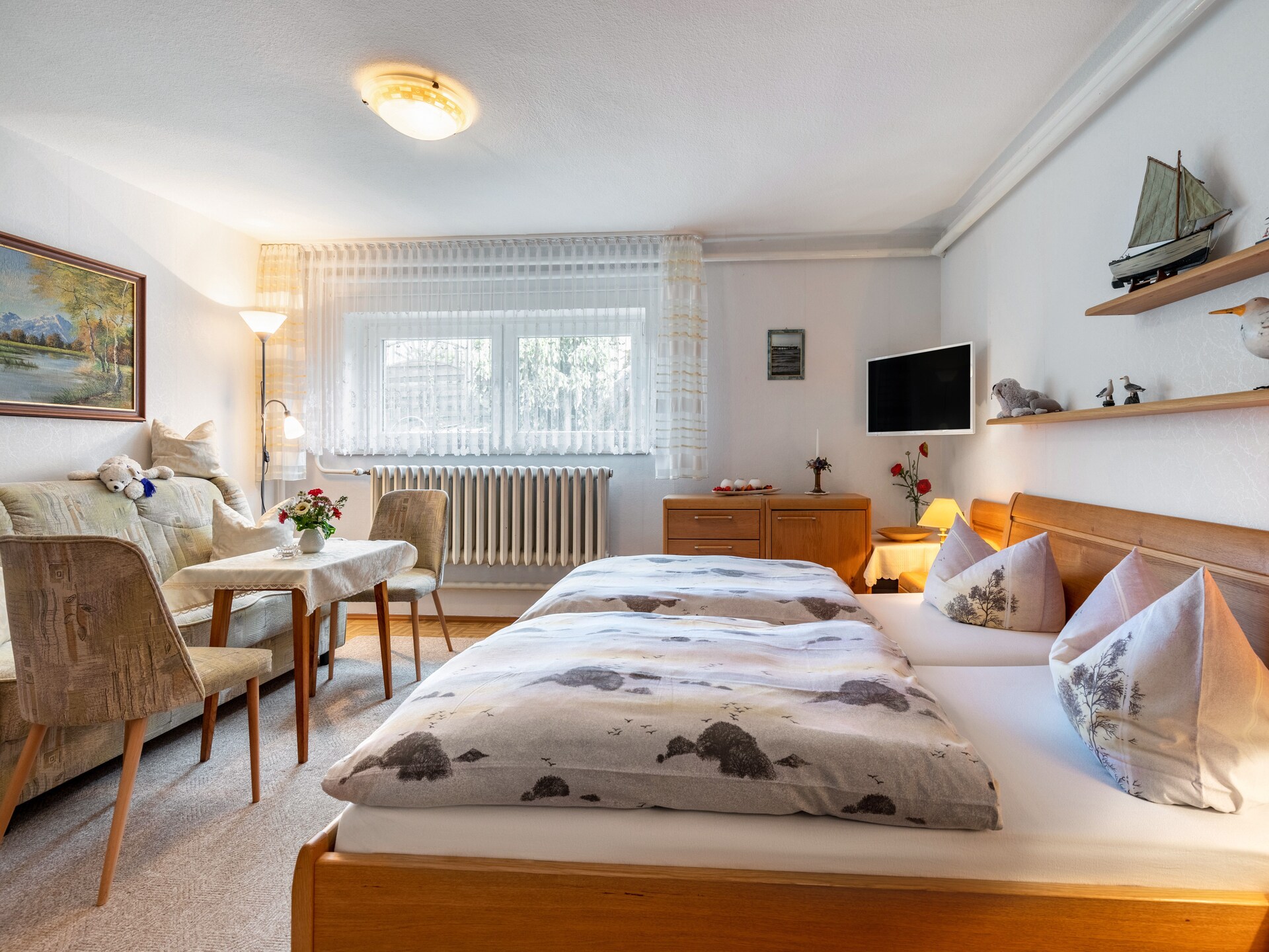Appartement Wiesenblick: knus verblijf bij bos en Oostzee in Kühlungsborn - foto 12