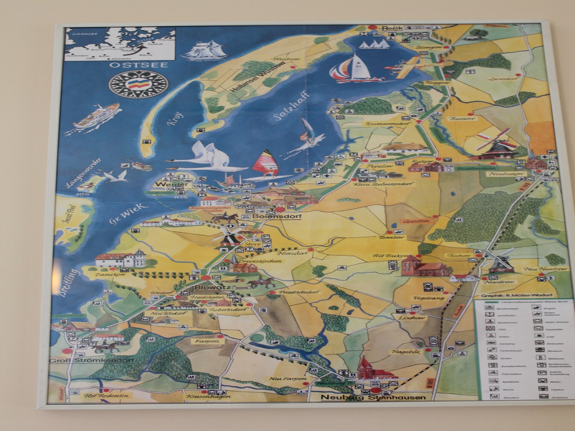 Vrijstaande bungalow direct aan het meer, 20 meter van het strand - foto 32