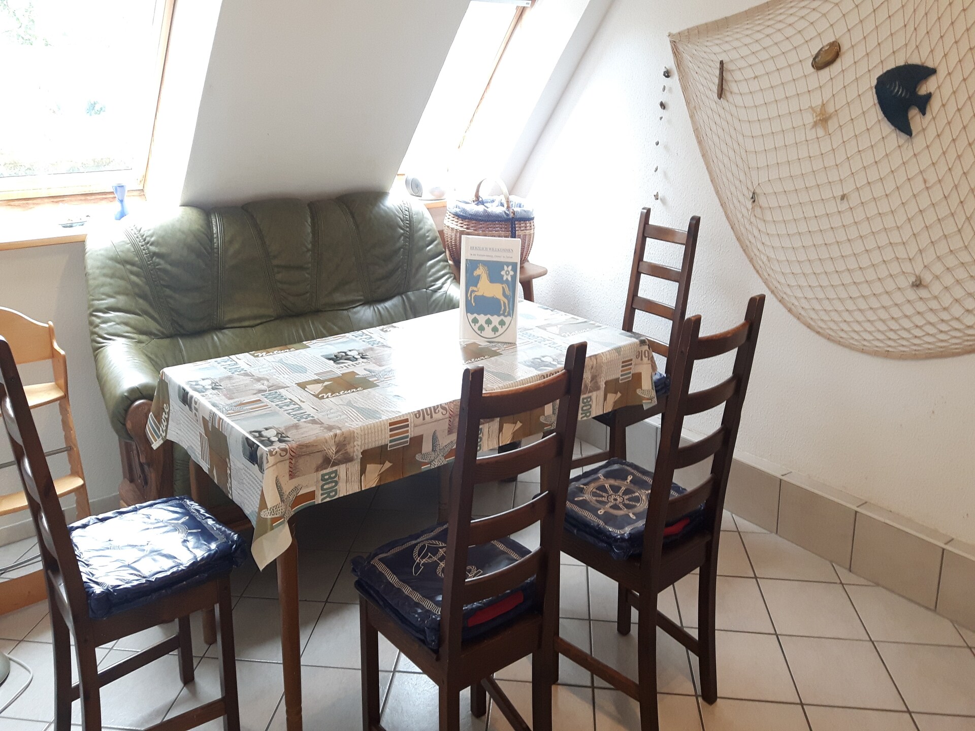 Ruim zolderappartement voor 7 personen, op 800 meter van het strand van Zierow - foto 15