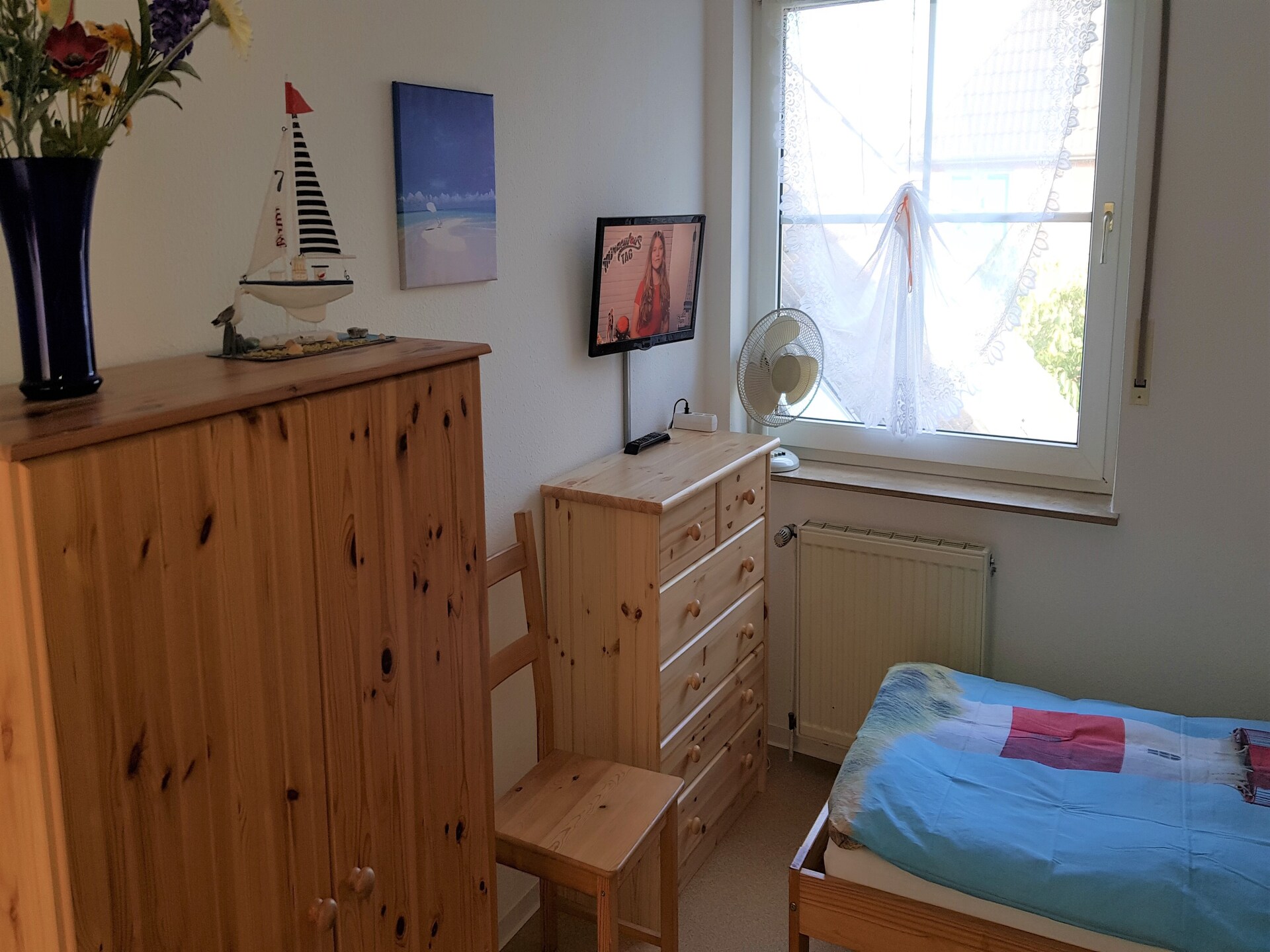 Ruim zolderappartement voor 7 personen, op 800 meter van het strand van Zierow - foto 8