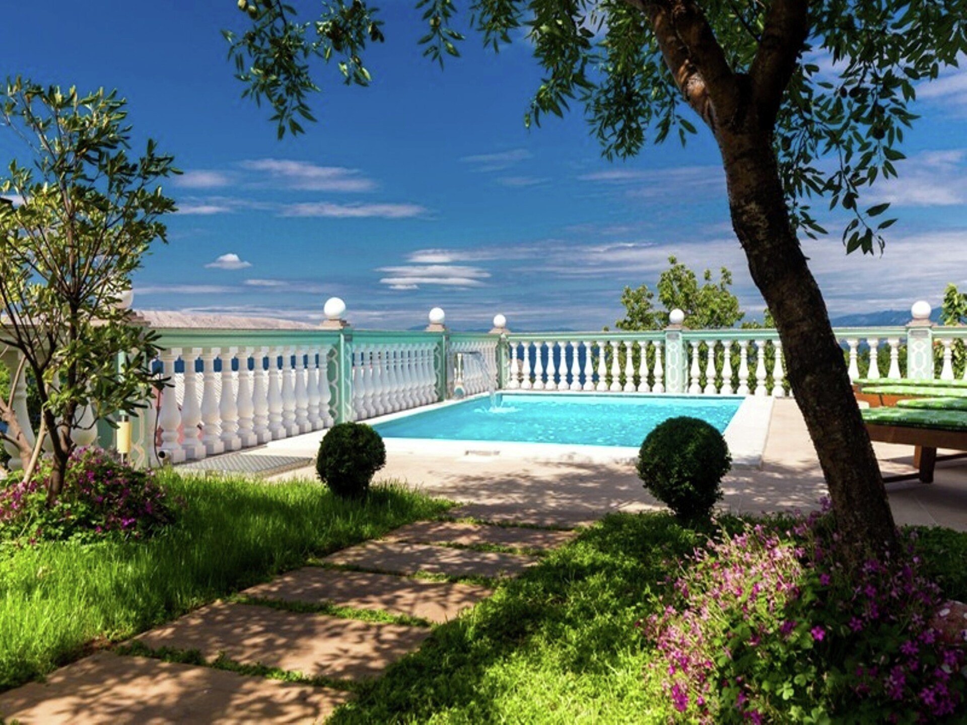 Knus appartement met zwembad en dakterras in Senj - foto 12