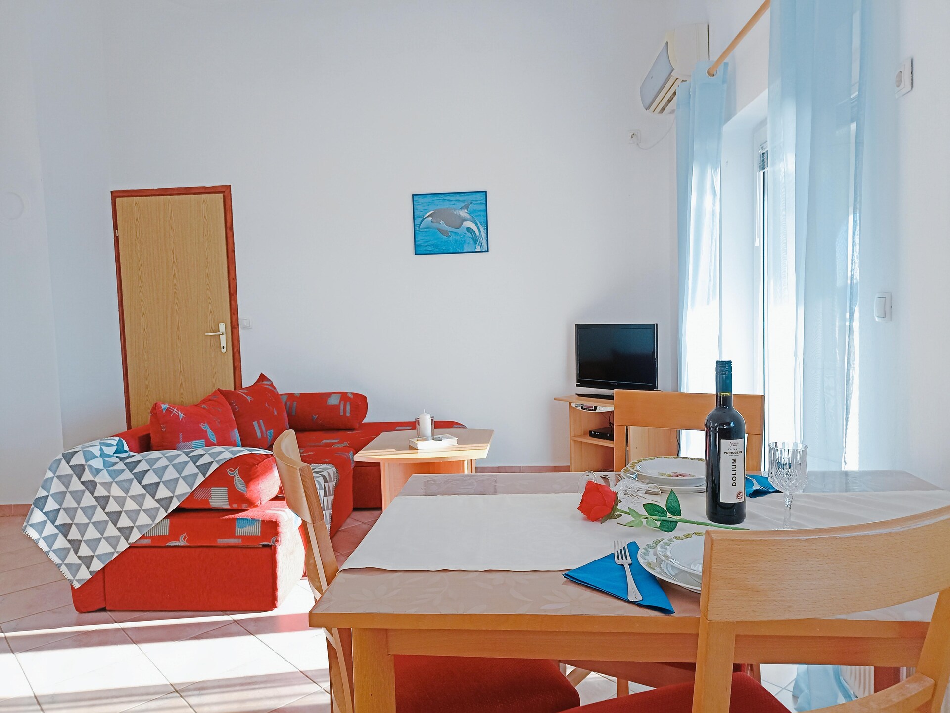 Knus appartement met zwembad en dakterras in Senj - foto 4