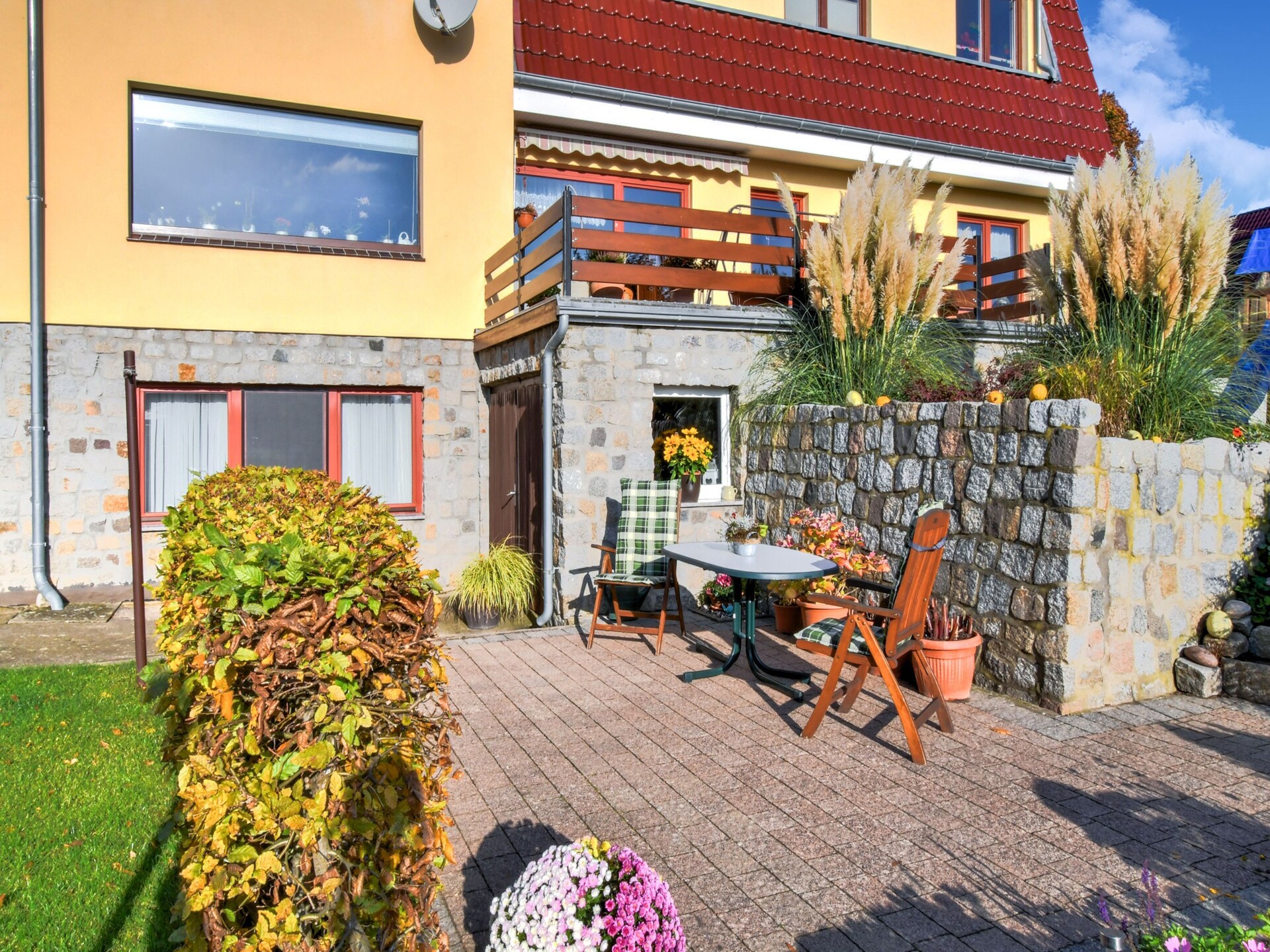 Licht appartement met privéterras in Klütz, 3 km van zee - foto 1