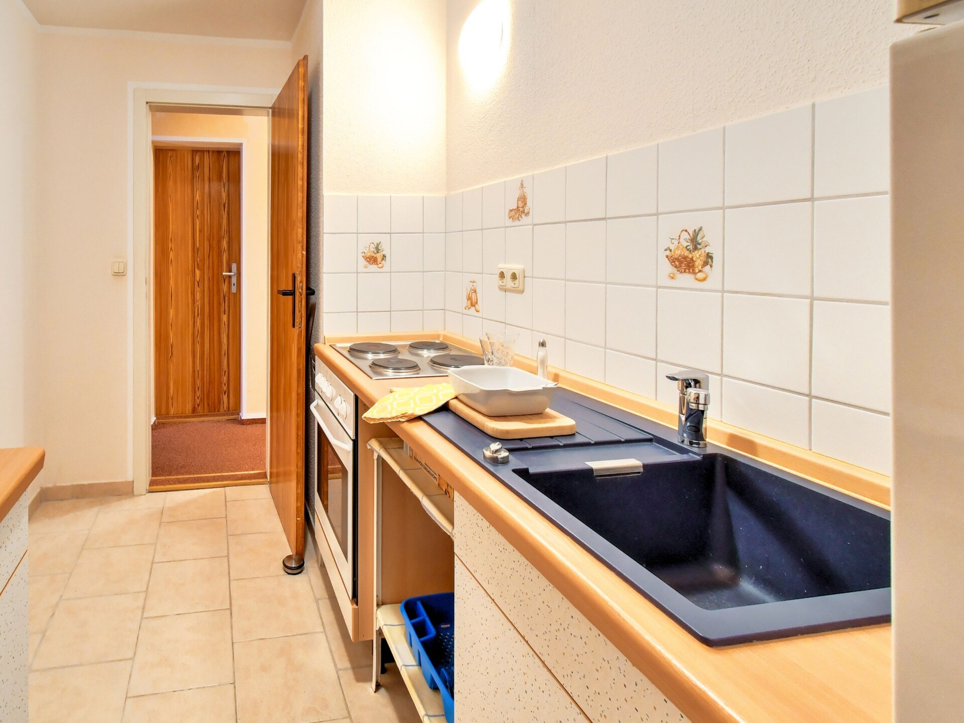 Licht appartement met privéterras in Klütz, 3 km van zee - foto 10