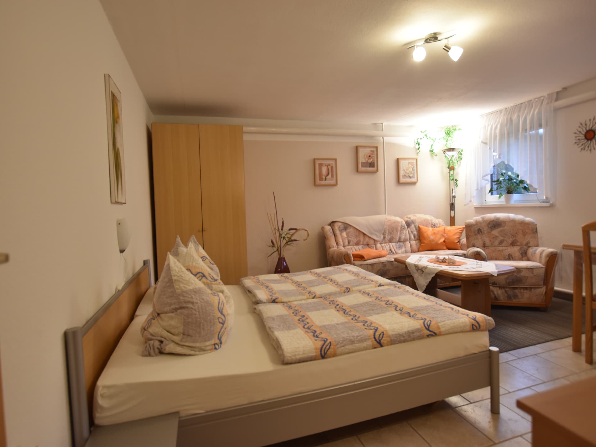 Knus souterrain-appartement in Klütz, 3 km van strand Boltenhagen - foto 4