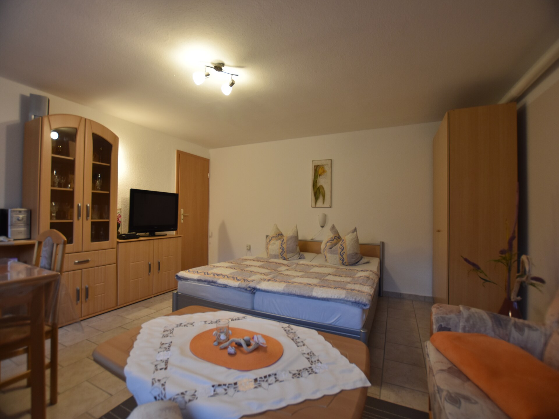 Knus souterrain-appartement in Klütz, 3 km van strand Boltenhagen - foto 12