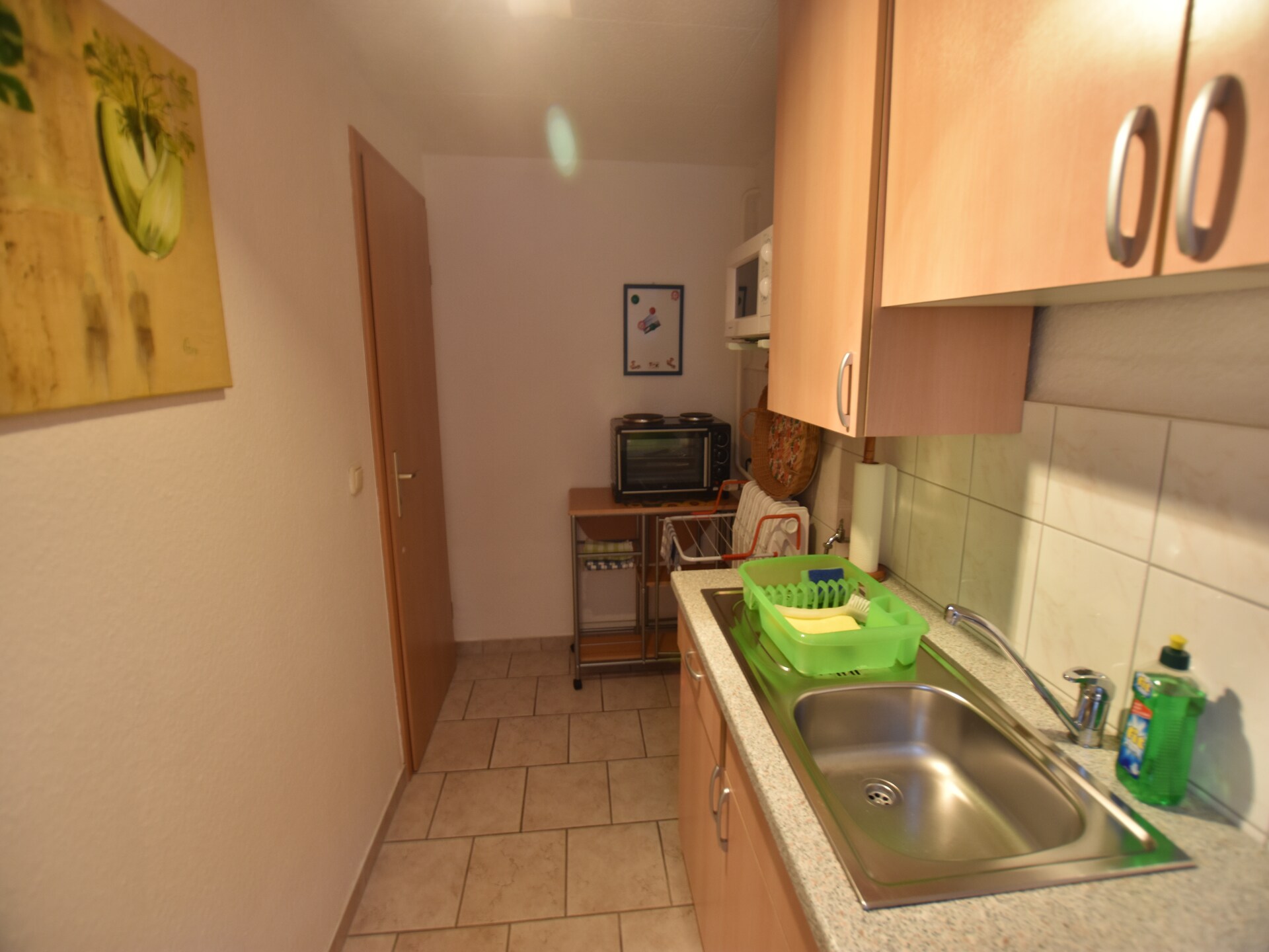Knus souterrain-appartement in Klütz, 3 km van strand Boltenhagen - foto 14