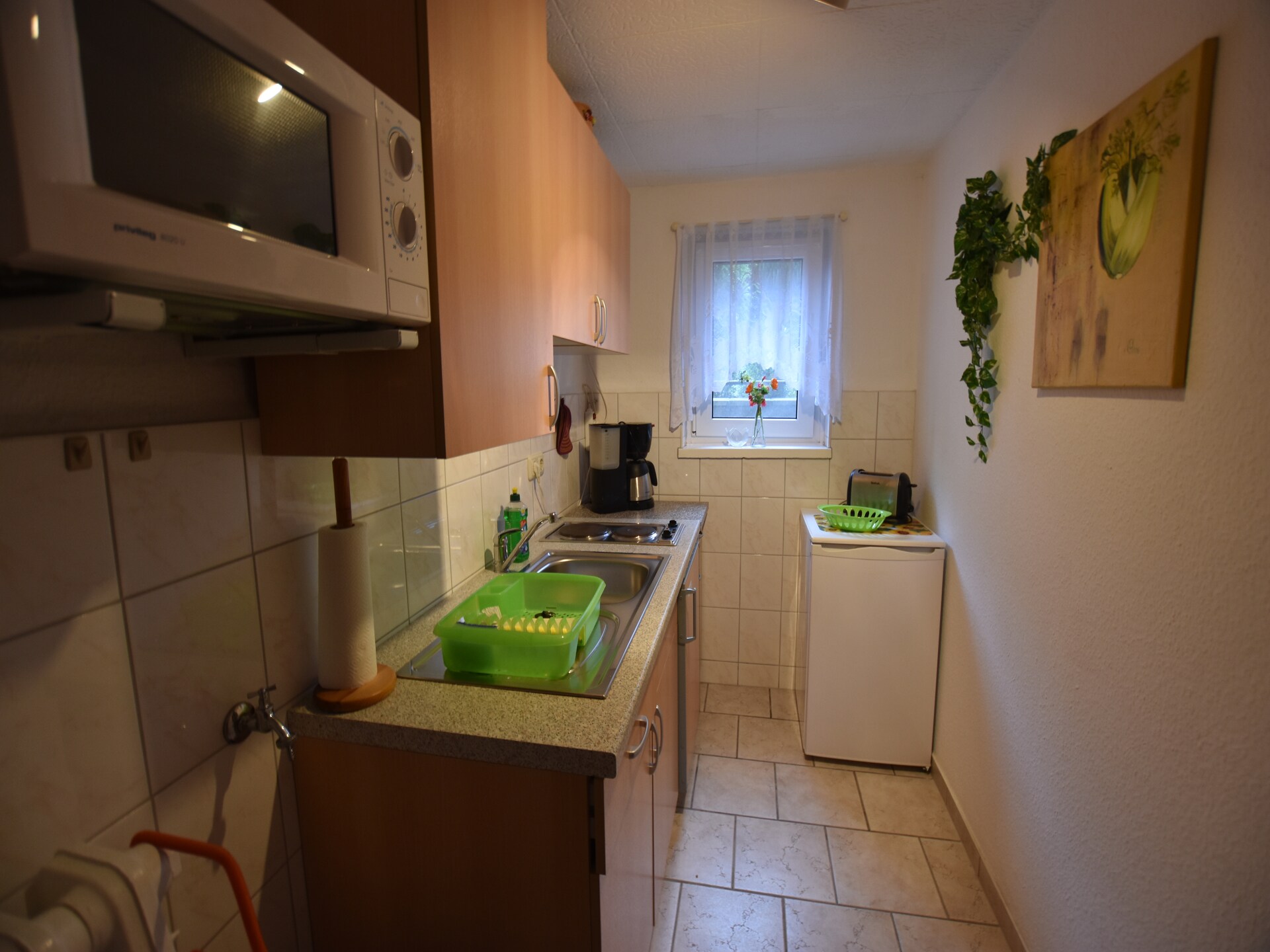Knus souterrain-appartement in Klütz, 3 km van strand Boltenhagen - foto 3