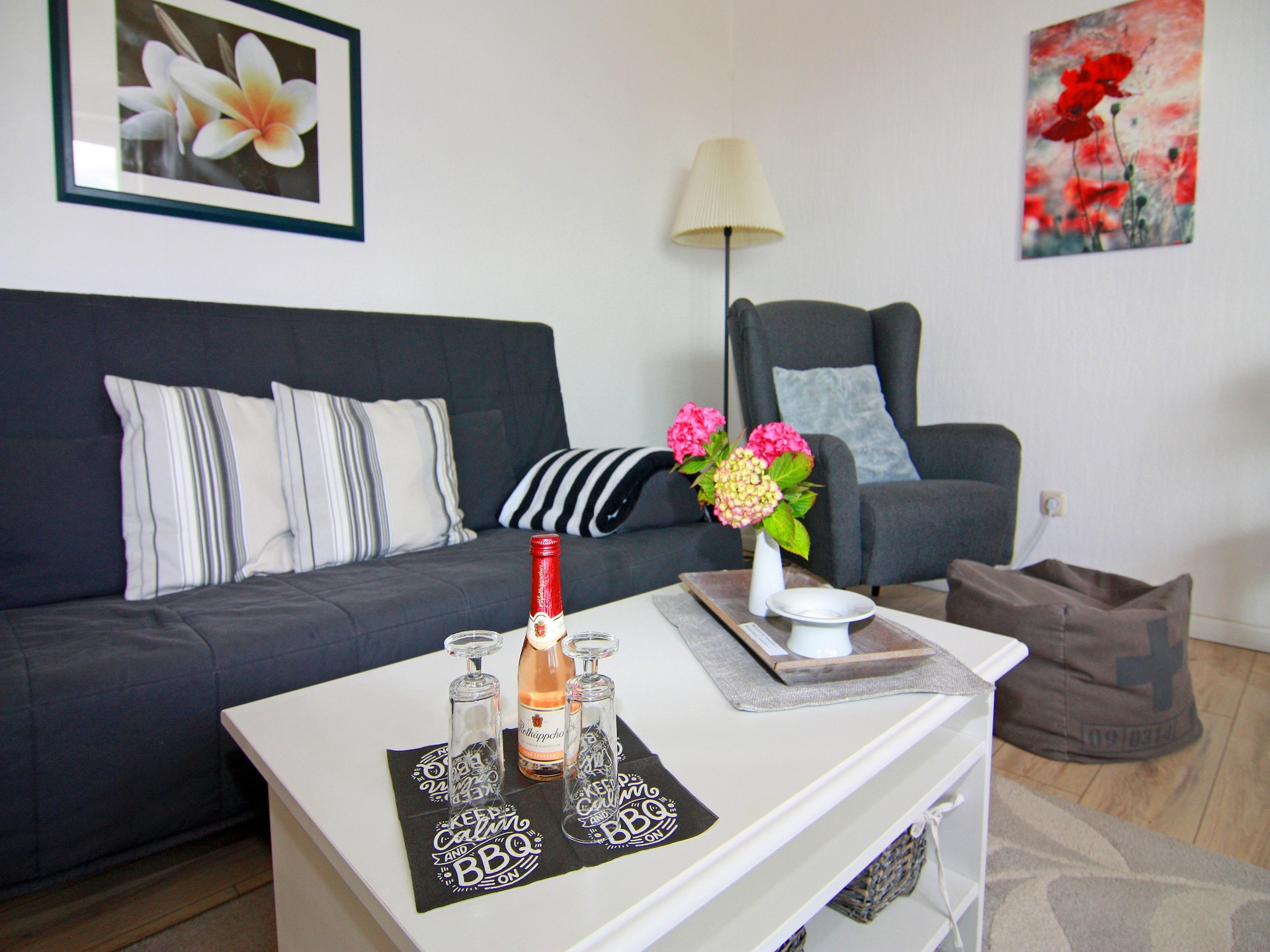 2-persoons appartement Am Hellbach in Neubukow met terras - foto 17
