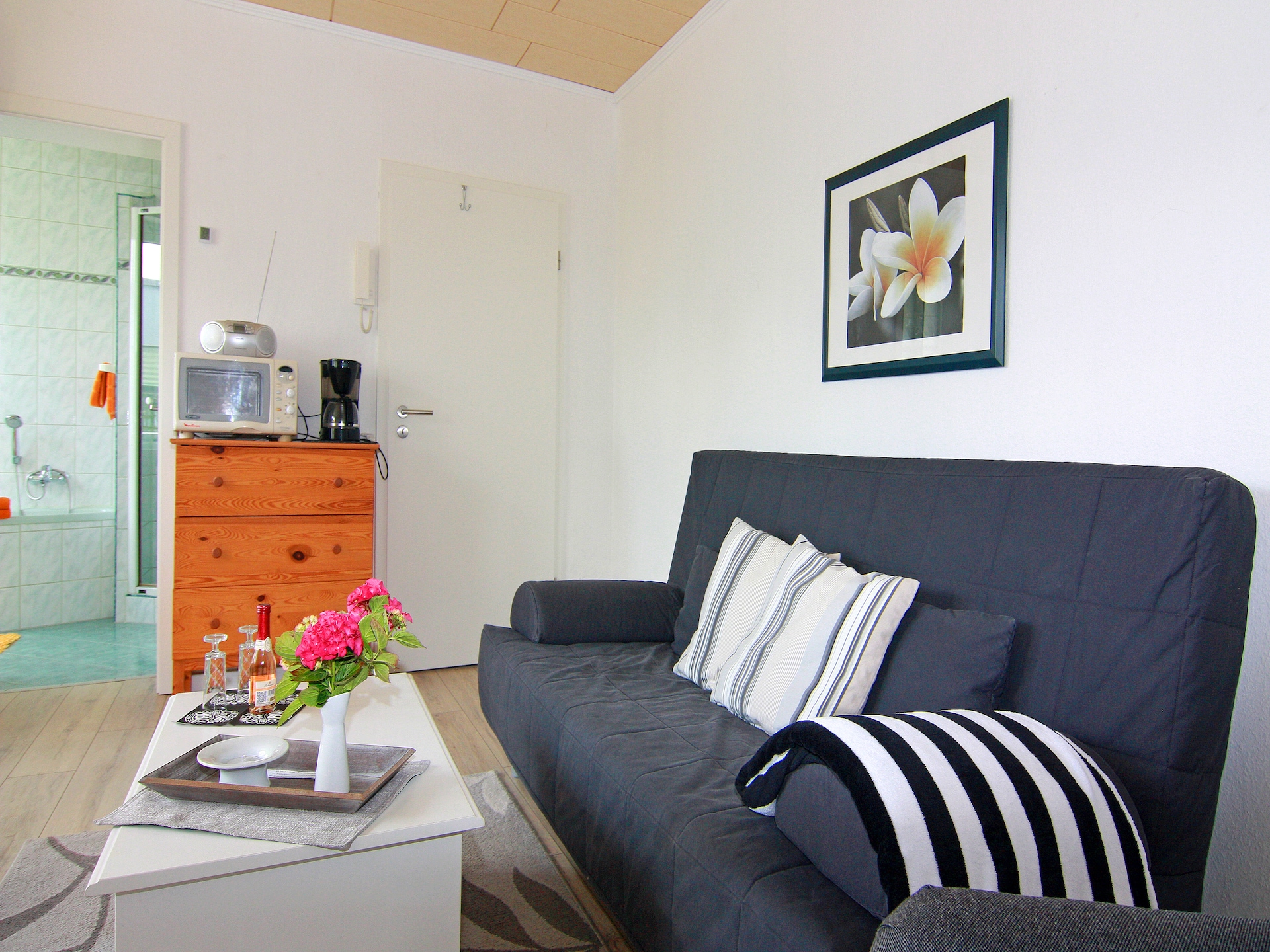 2-persoons appartement Am Hellbach in Neubukow met terras - foto 13