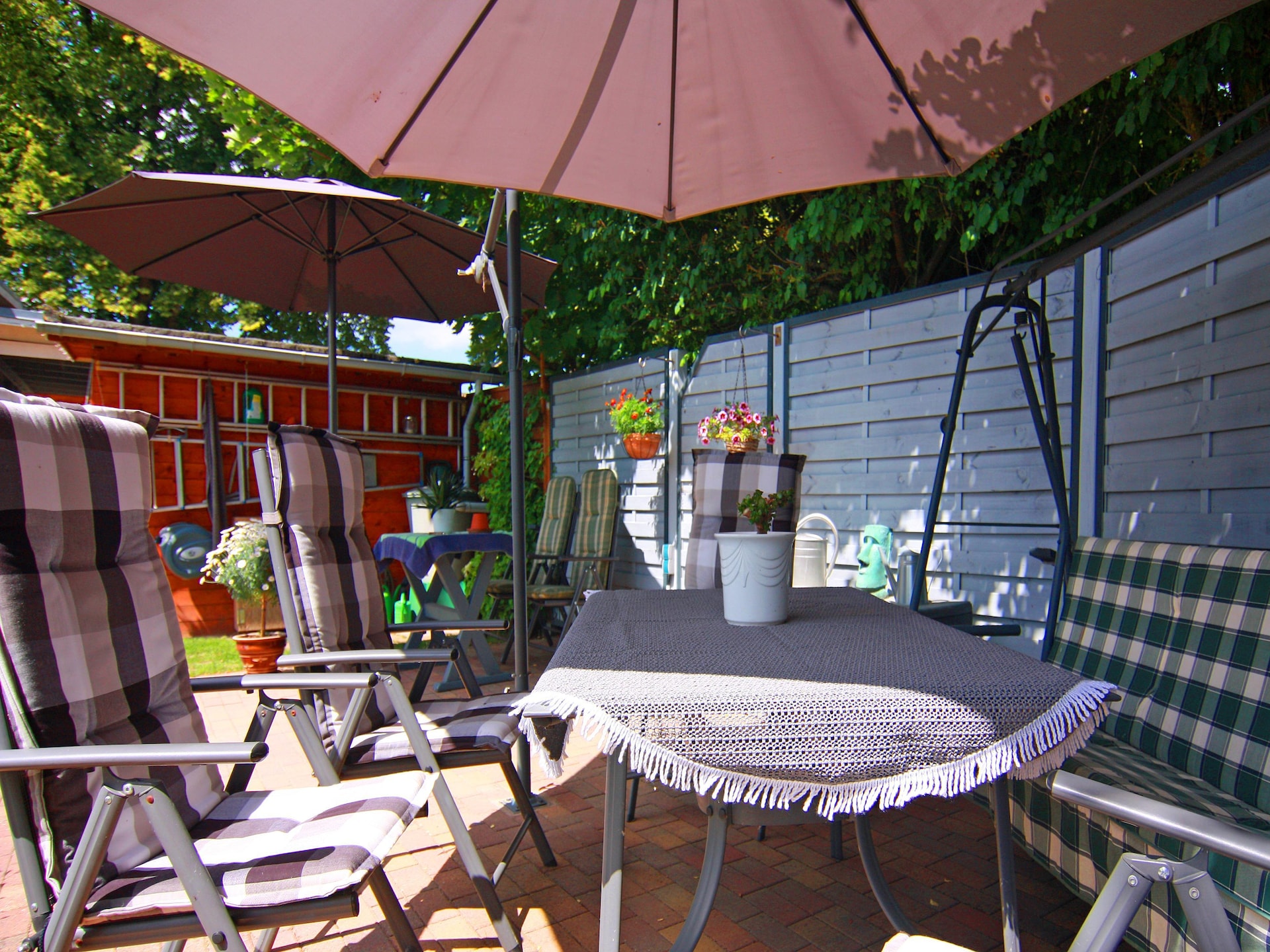 2-persoons appartement Am Hellbach in Neubukow met terras - foto 16