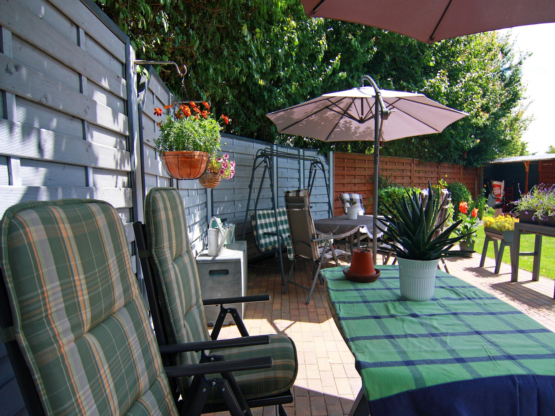 2-persoons appartement Am Hellbach in Neubukow met terras - foto 25