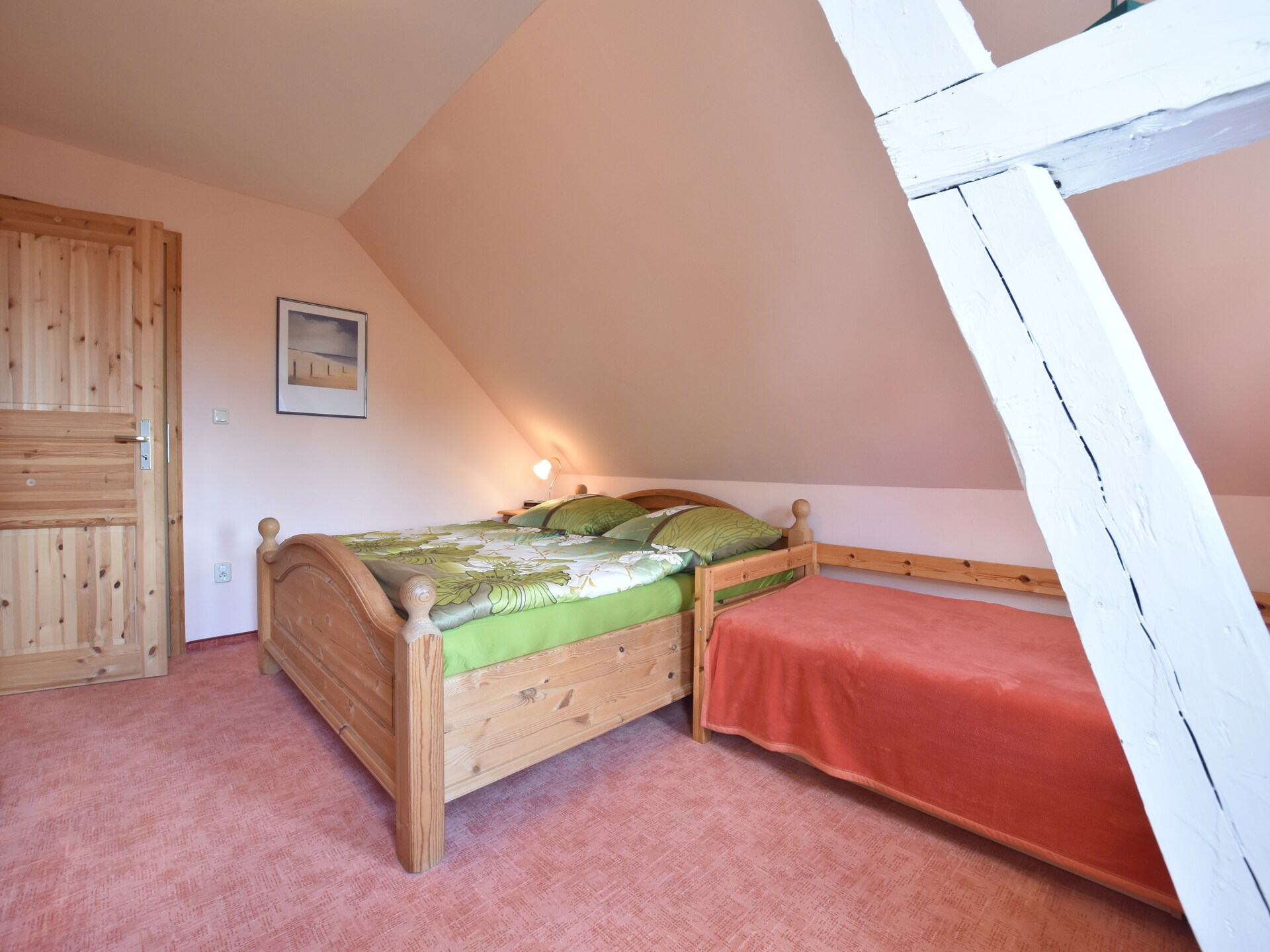 Landelijk appartement aan de Oostzee met tuin, vlakbij bos en golfbaan - foto 14