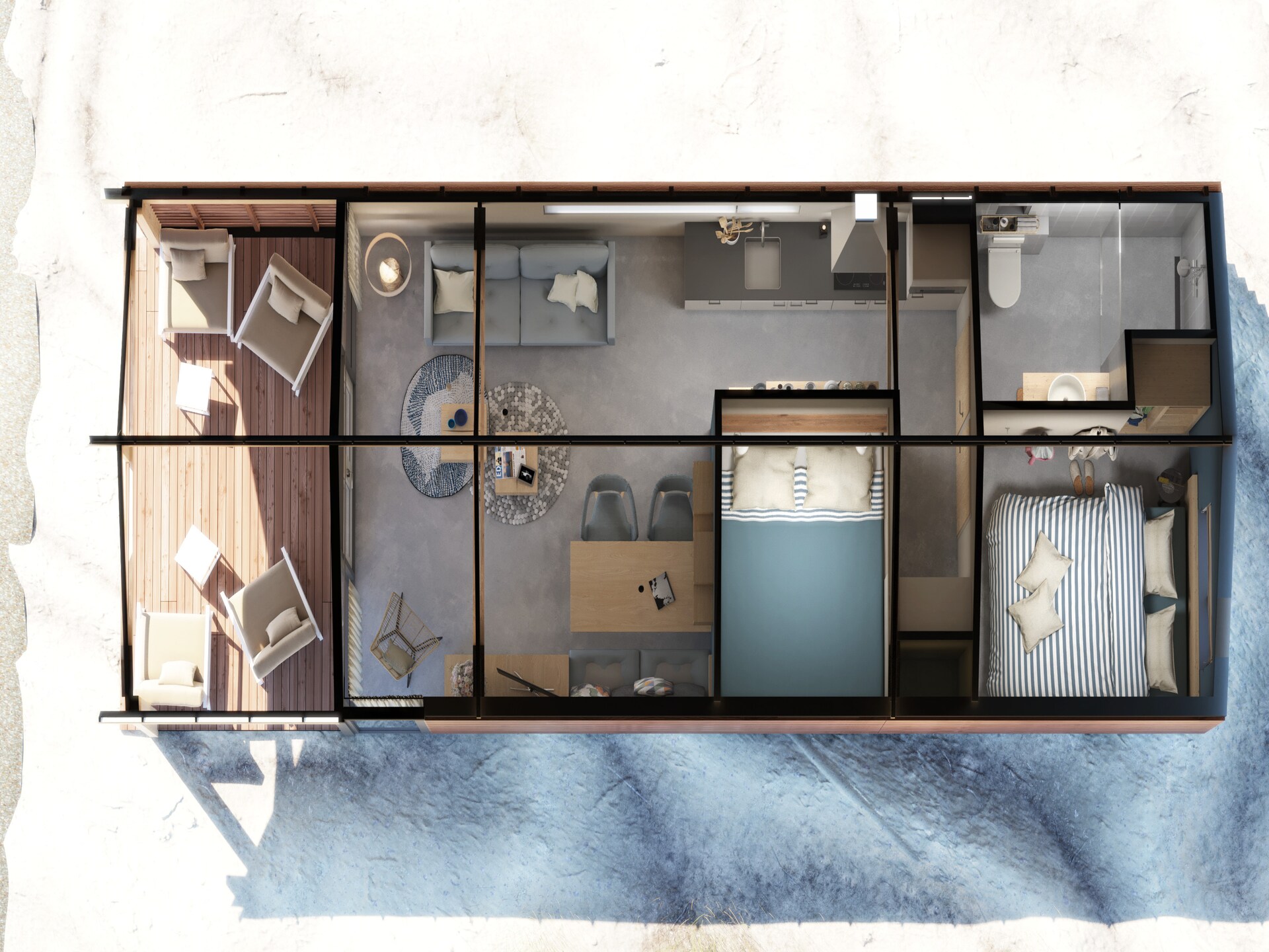 Sea Lodge Ameland: Modern vakantieparadijs voor 4 personen in Hollum - foto 11