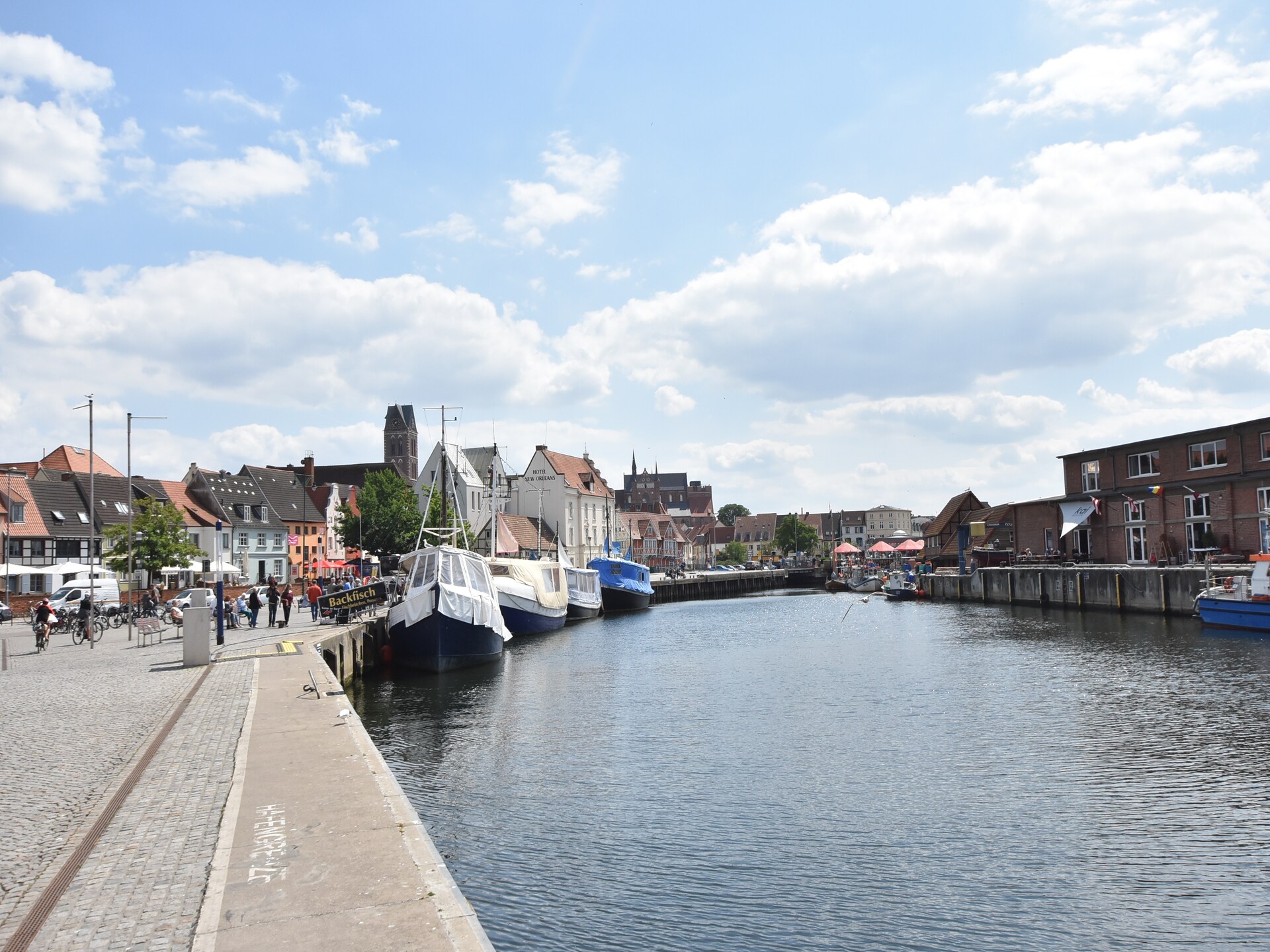 2-persoons appartement Schifferhus Hafen in centrum Wismar - foto 19