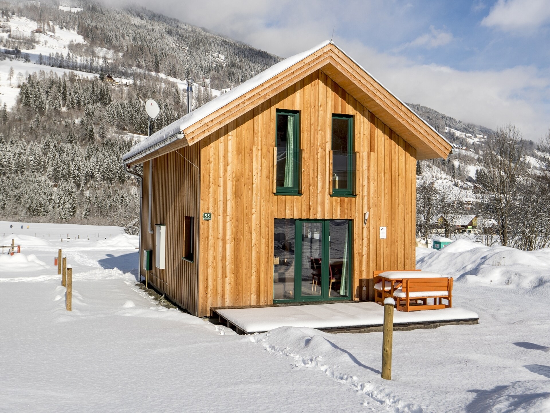 Aan de piste: Luxe chalet voor 8 personen in Sankt Georgen am Kresichberg · 100 m² - foto 3