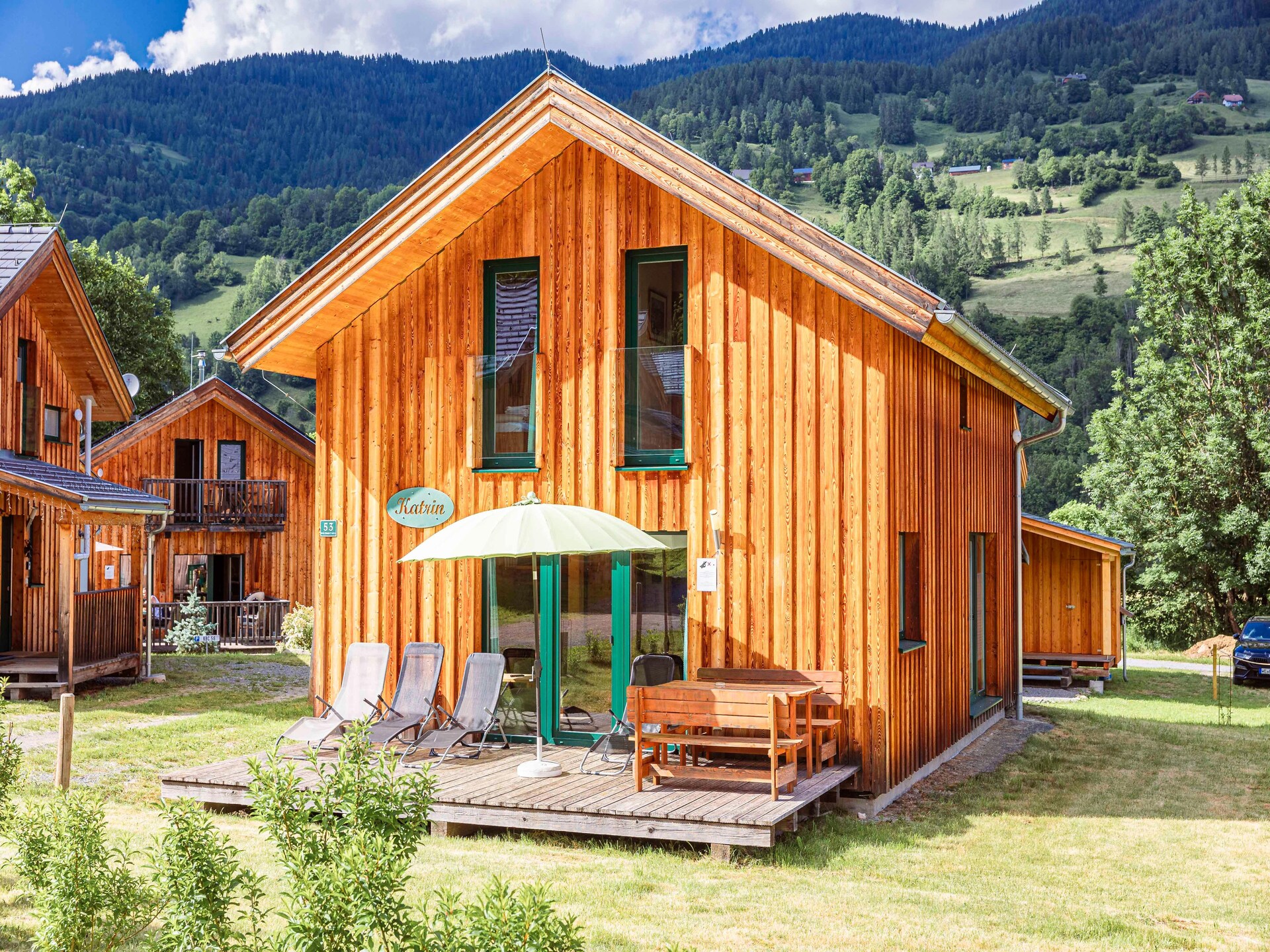 Aan de piste: Luxe chalet voor 8 personen in Sankt Georgen am Kresichberg · 100 m² - foto 12