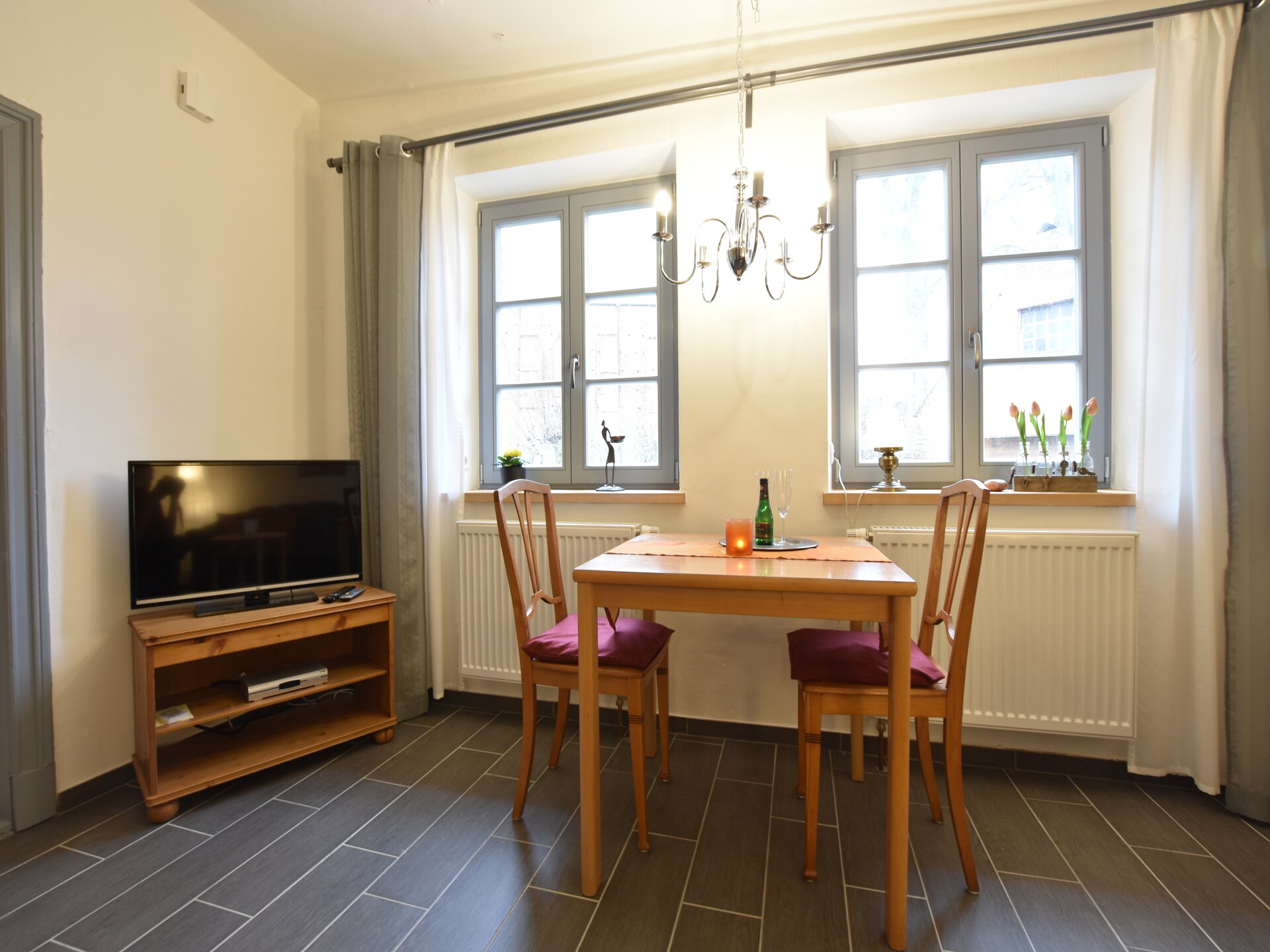 Romantisch appartement in Klütz met tuin, vlakbij strand Boltenhagen - foto 4