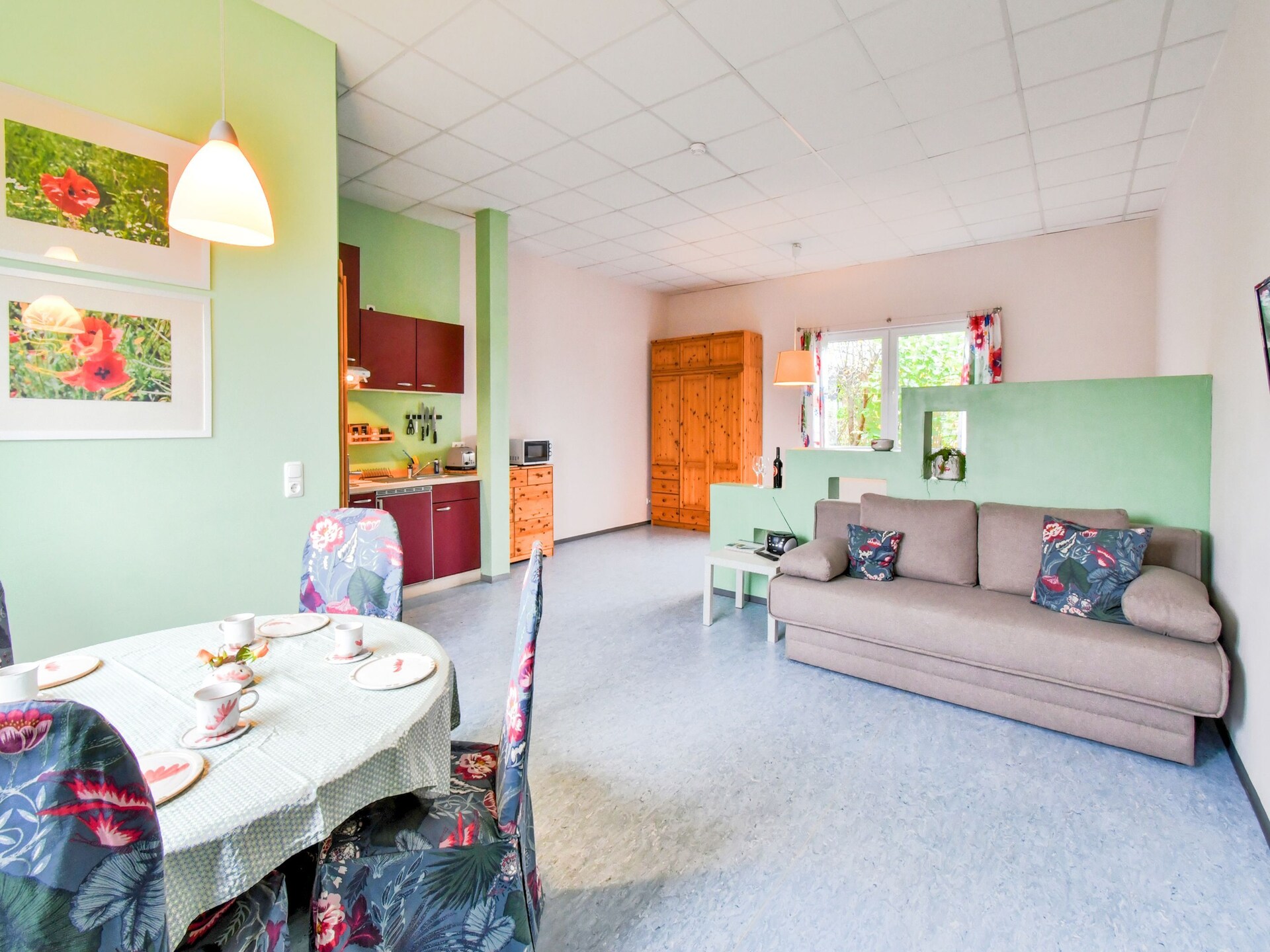 Knus appartement met tuin en BBQ, 10 km van Oostzeestrand - foto 1