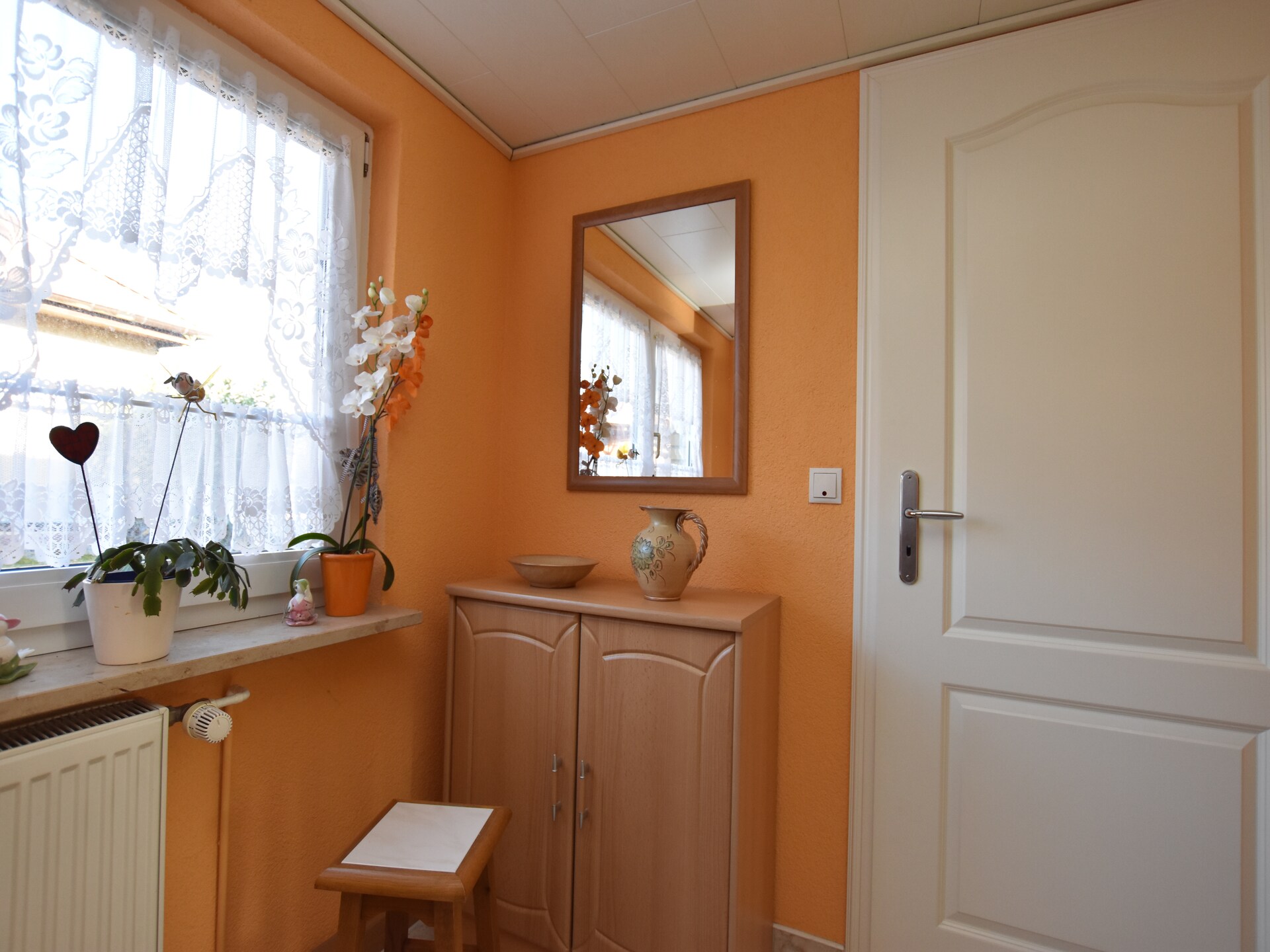 Rustiek appartement op boerderij met uitzicht op paardenweide bij Kröpelin - foto 14