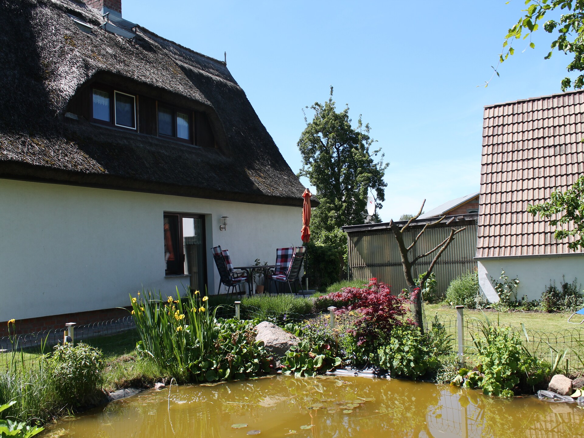 Knus Reetgedekt Appartement bij de Oostzee in Pepelow - foto 13