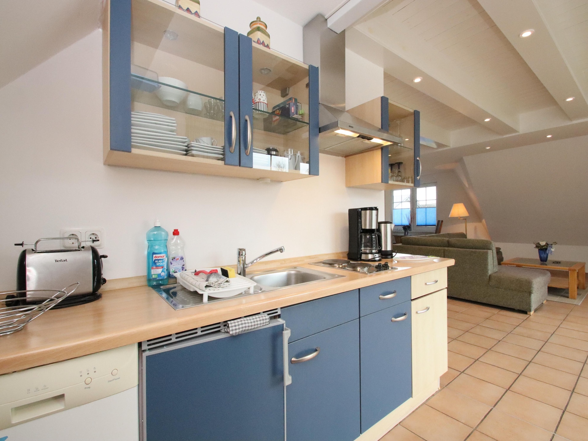 Op 500 m van het strand: ruim appartement in centrum van Zingst - foto 7