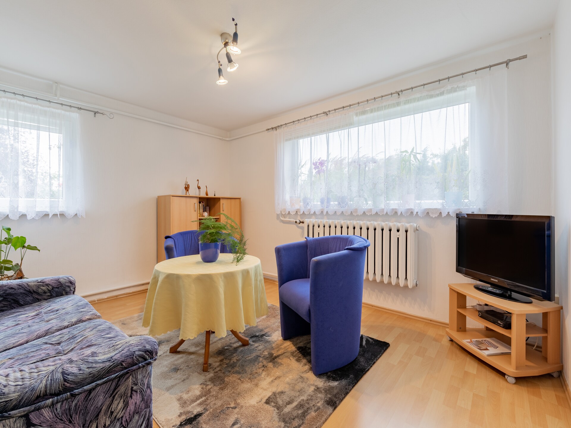 Landelijk appartement bij Kröpelin, 12 km van strand en golfbaan - foto 1
