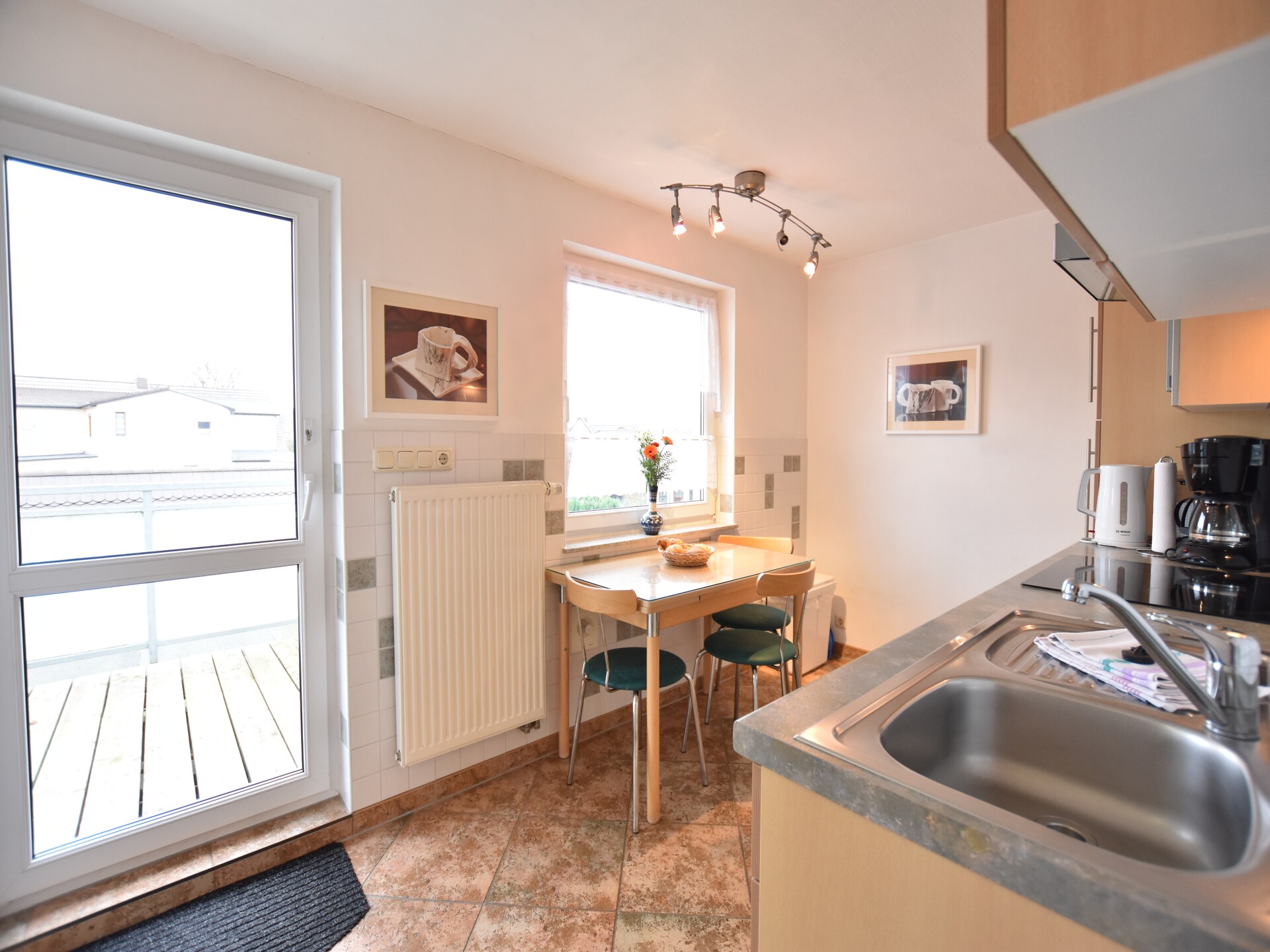 Licht appartement op 500m van strand & Salzhaff in Rerik - foto 11