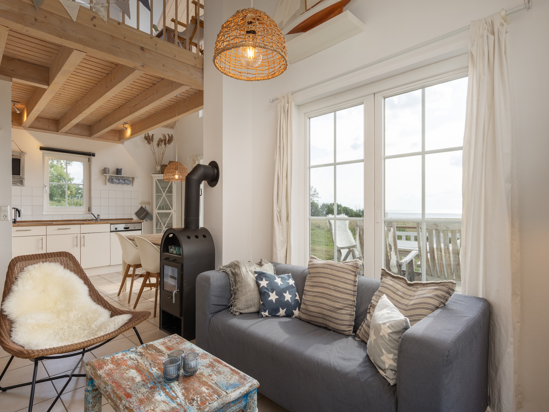 Luxe vakantiehuis in Sierksdorf met zeezicht - foto 3
