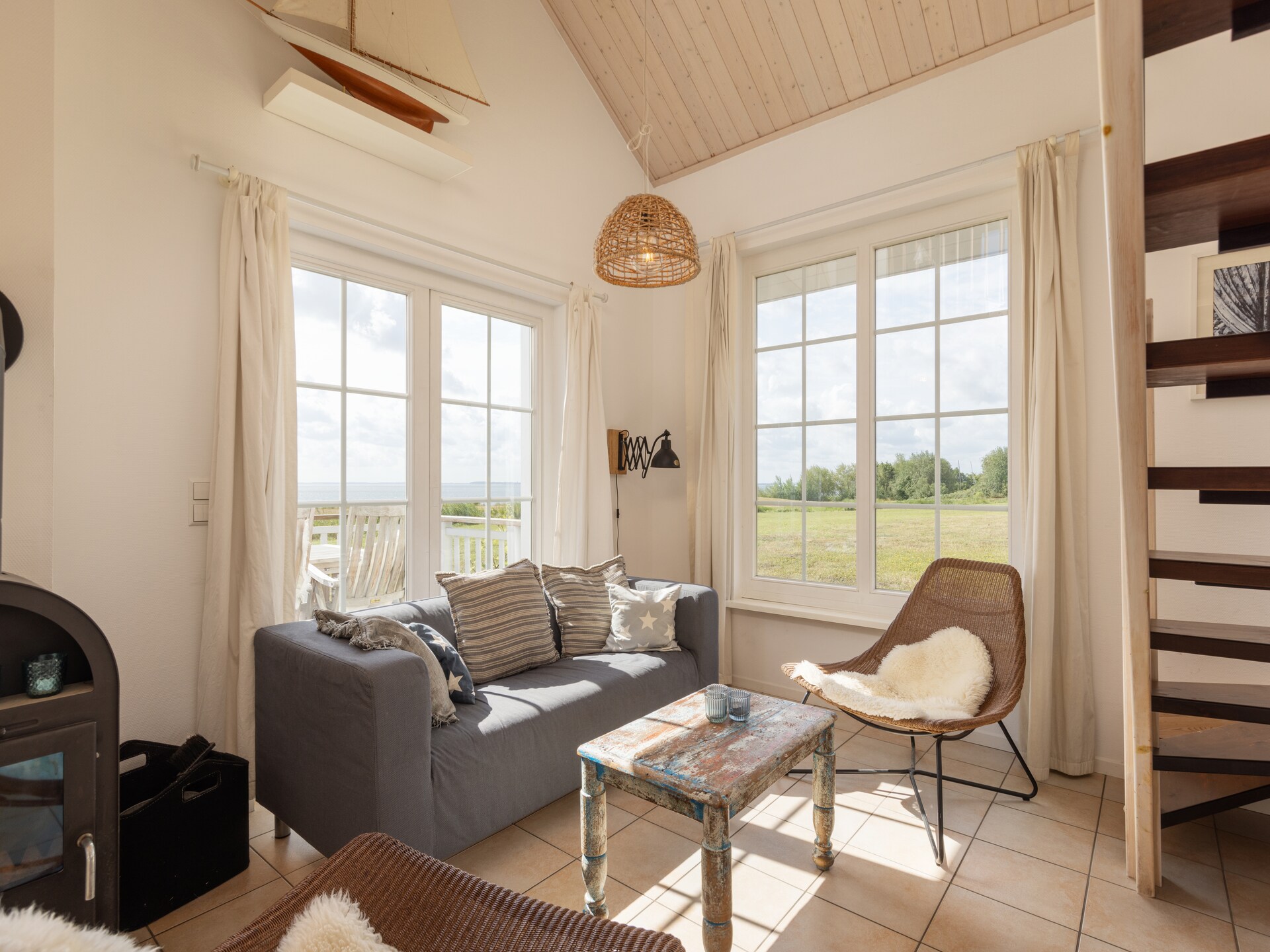 Luxe vakantiehuis in Sierksdorf met zeezicht - foto 4