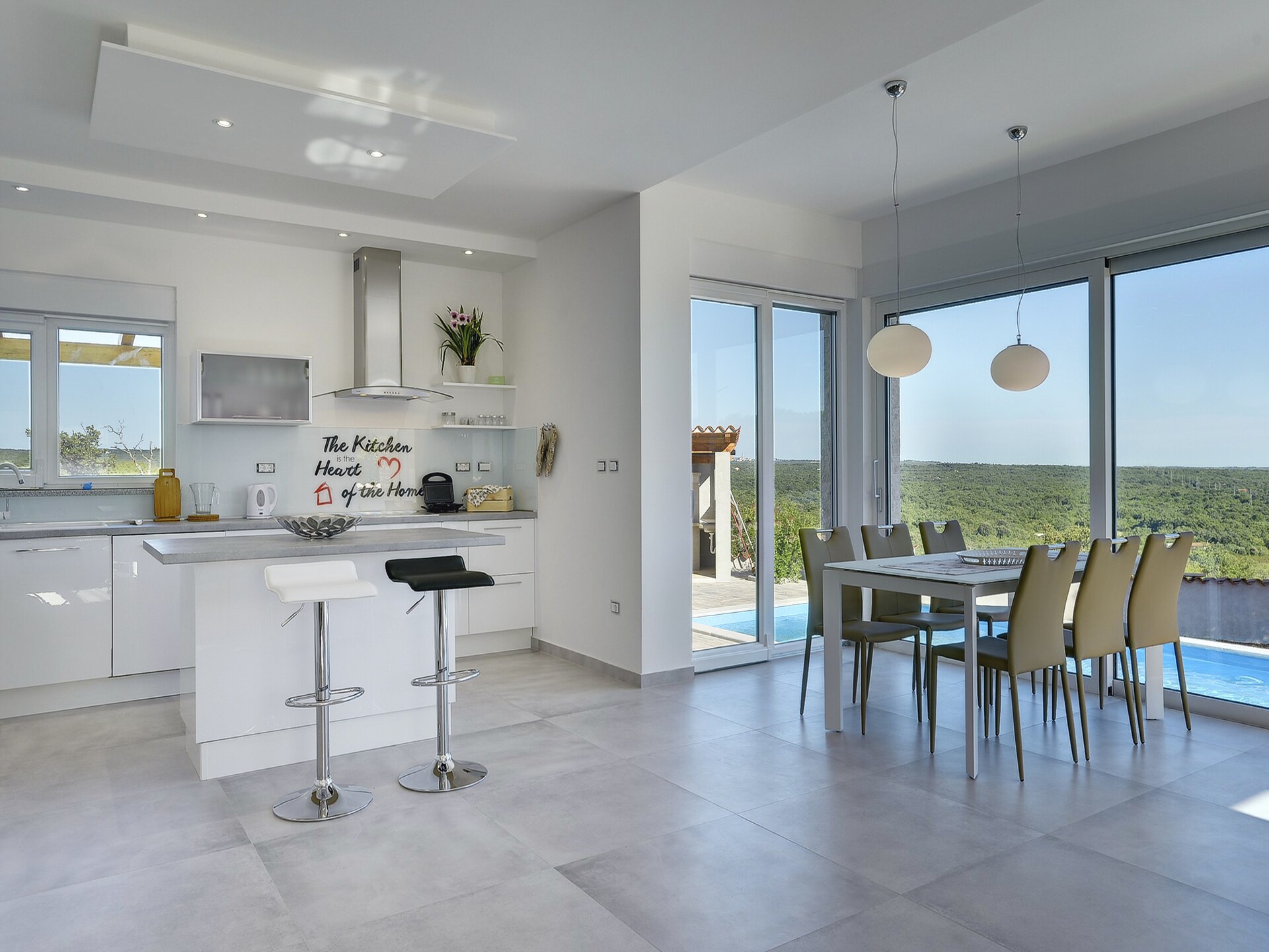 Villa White: Moderne vrijstaande villa met privézwembad en sauna bij Barbariga - foto 5