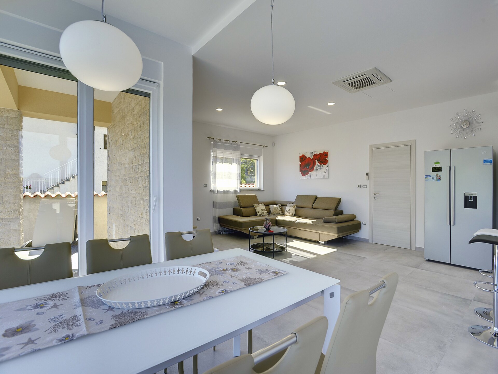 Villa White: Moderne vrijstaande villa met privézwembad en sauna bij Barbariga - foto 23