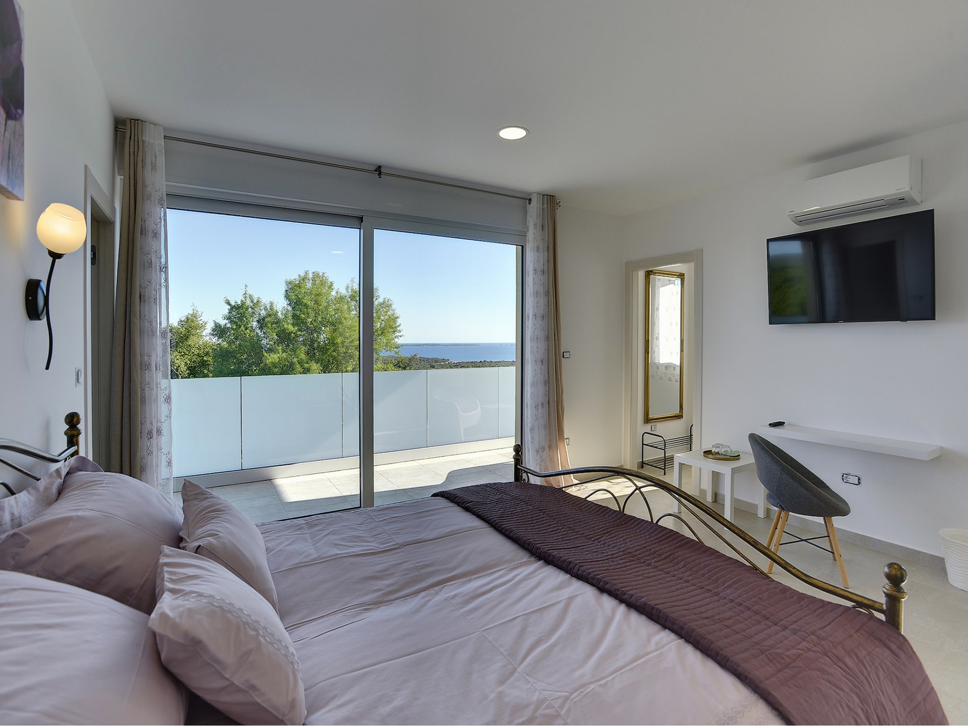 Villa White: Moderne vrijstaande villa met privézwembad en sauna bij Barbariga - foto 29