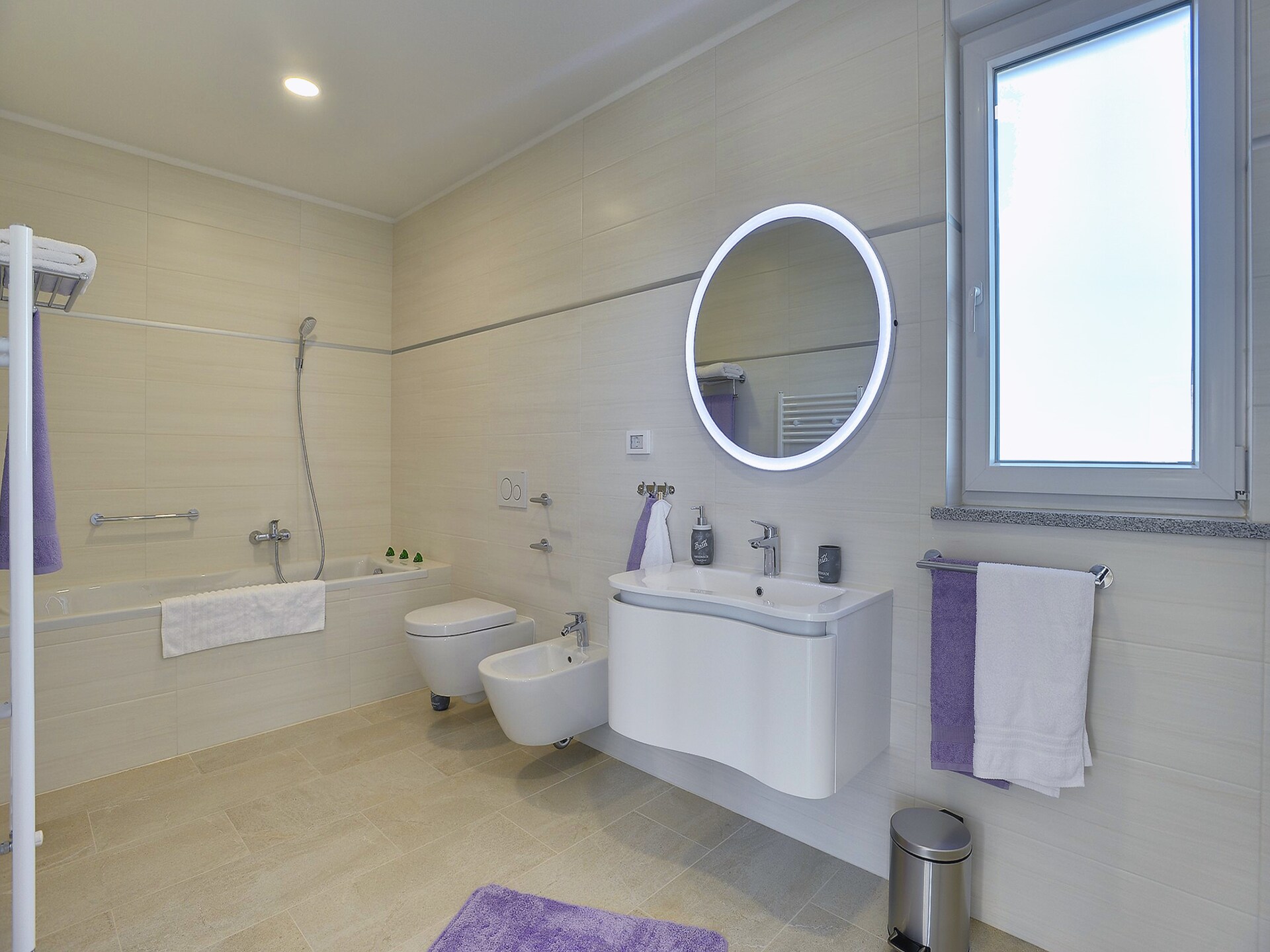 Villa White: Moderne vrijstaande villa met privézwembad en sauna bij Barbariga - foto 37