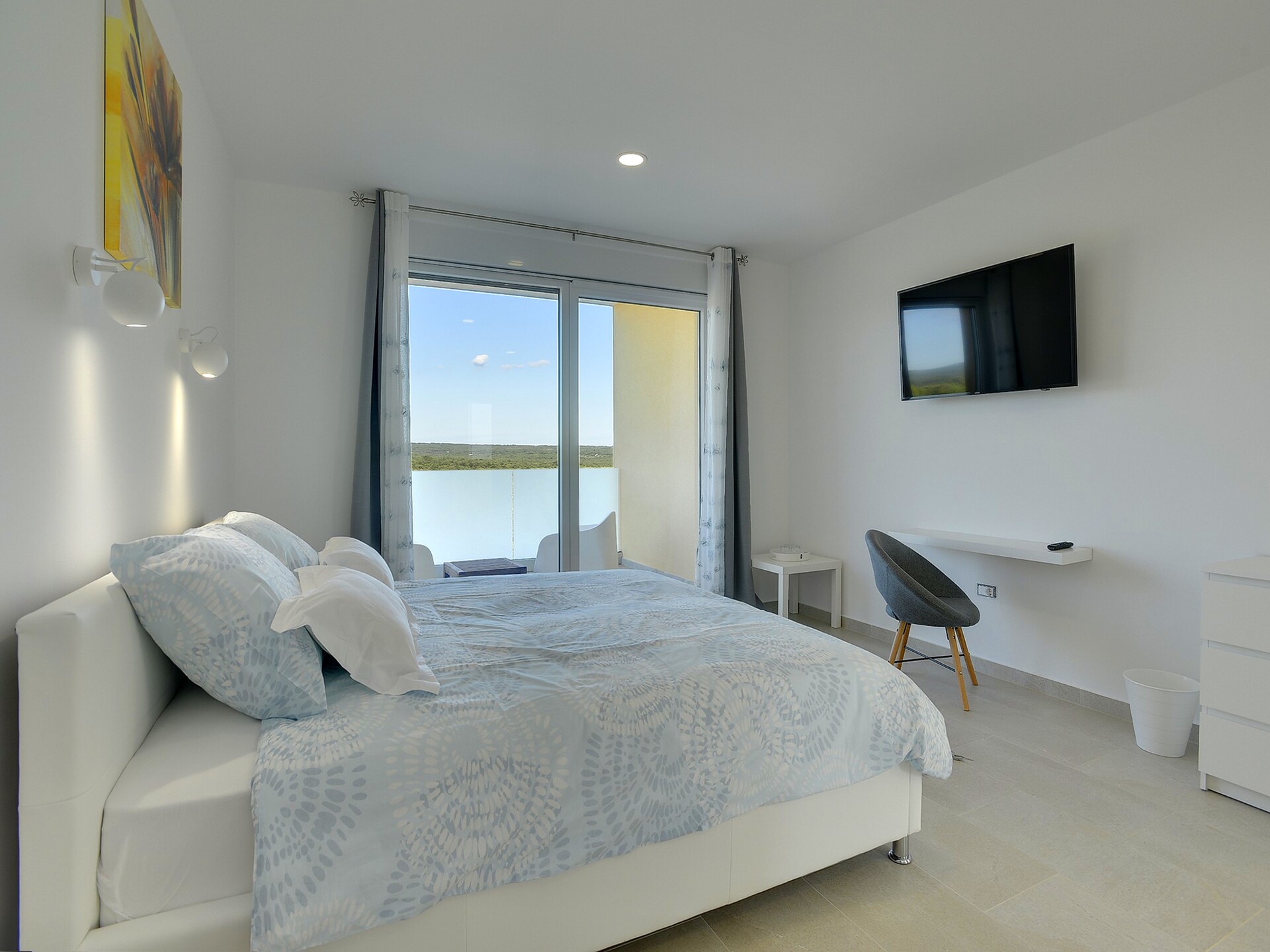 Villa White: Moderne vrijstaande villa met privézwembad en sauna bij Barbariga - foto 33