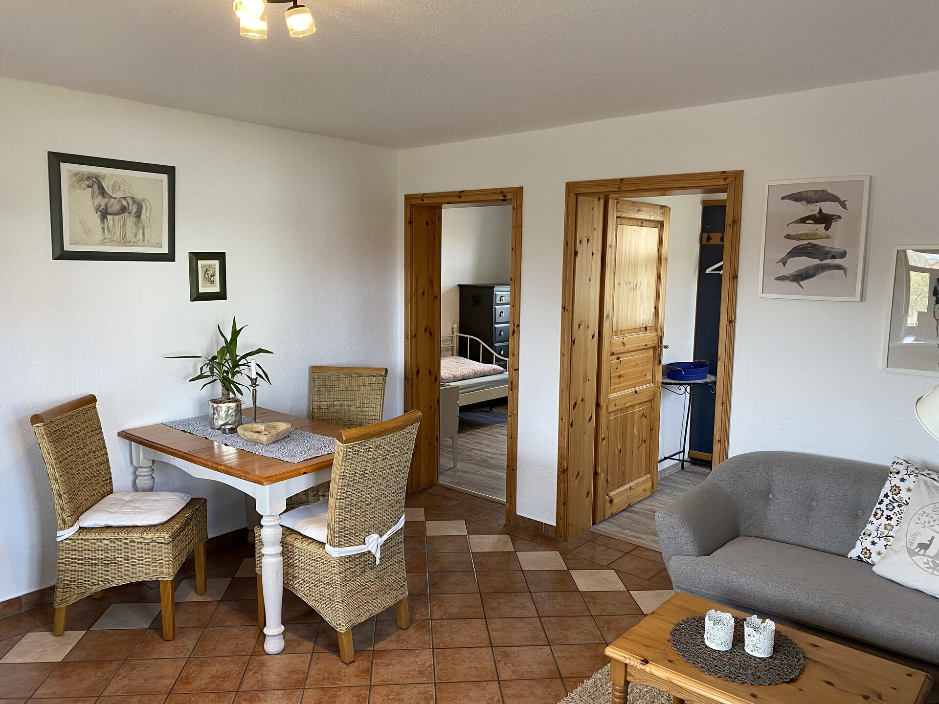 Rustikale Wohnung Fehmarn: landelijk appartement voor 3 personen op het Duitse platteland - foto 8
