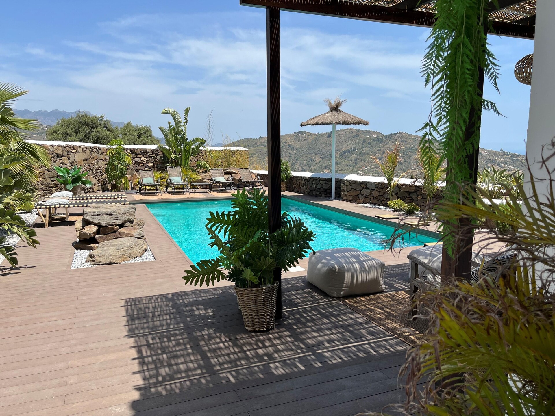 Villa Aurora: Heuveltopvilla met weids zeezicht en privézwembad in Sayalonga - foto 14