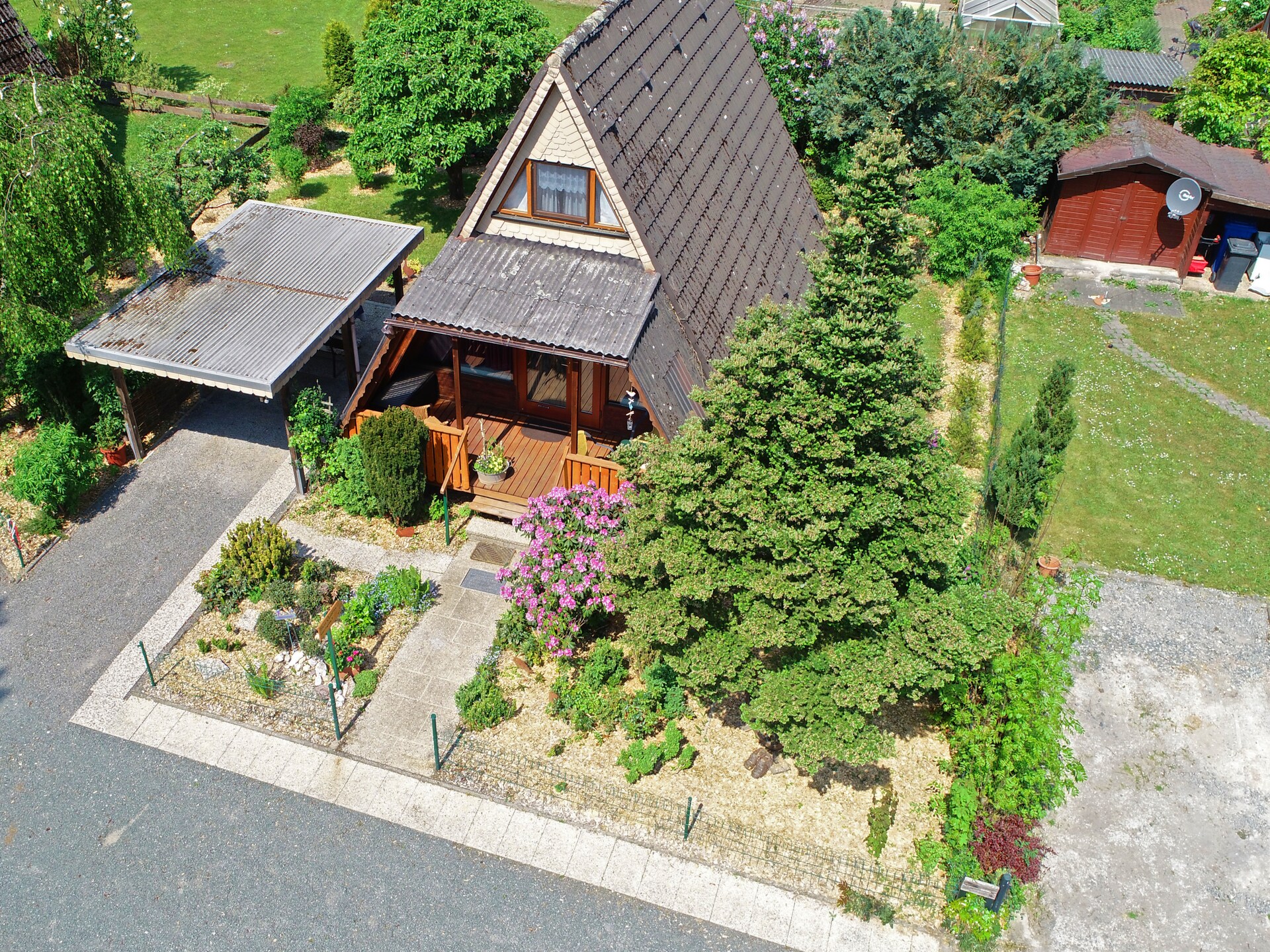 Vrijstaand A-frame vakantiehuis Christina in bosrijk Sauerland - foto 6