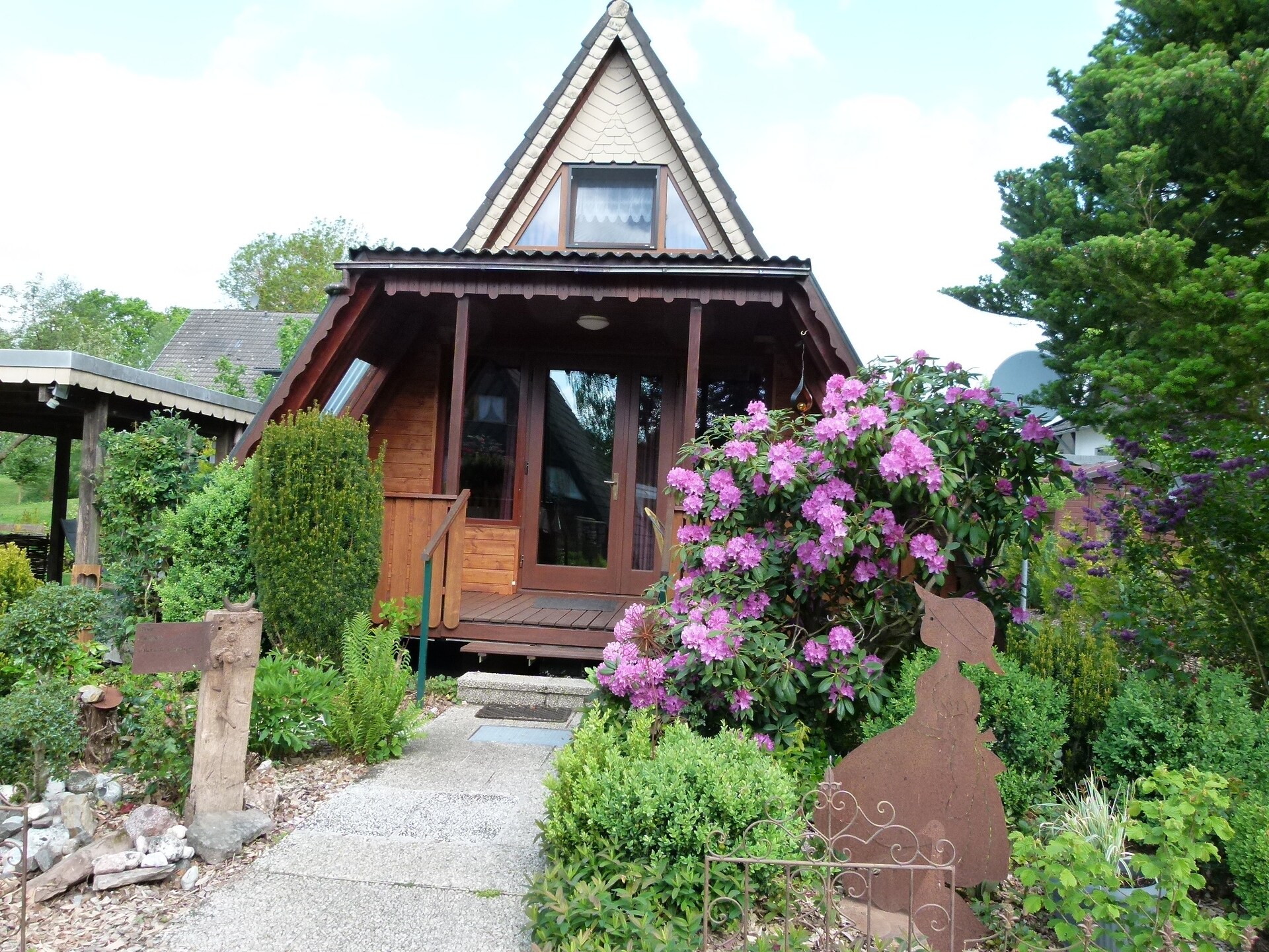 Vrijstaand A-frame vakantiehuis Christina in bosrijk Sauerland - foto 1