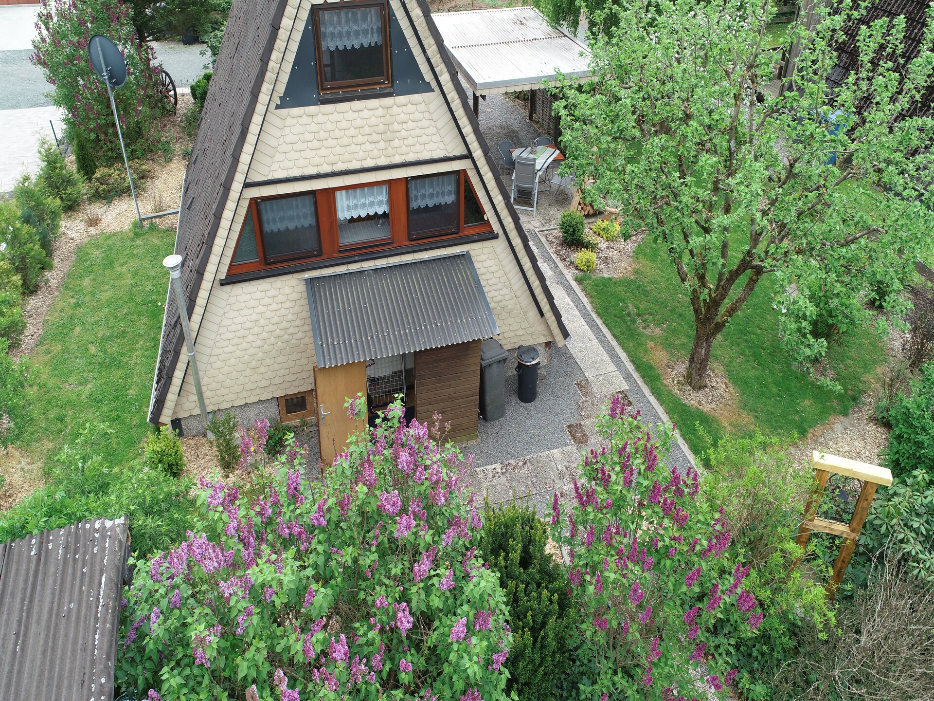 Vrijstaand A-frame vakantiehuis Christina in bosrijk Sauerland - foto 8