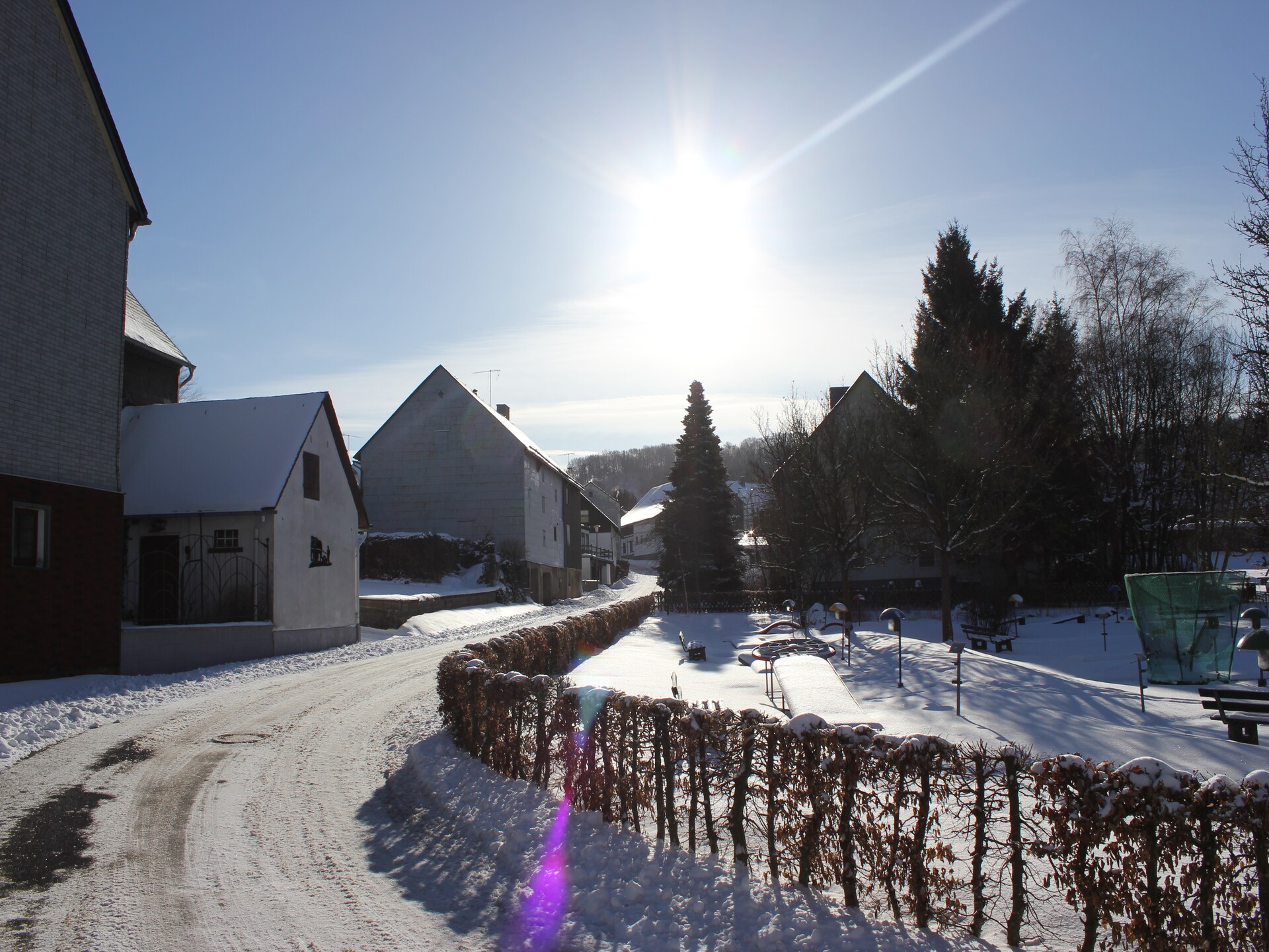 Knus appartement aan de skipiste in Willingen-Usseln met tuin - foto 25