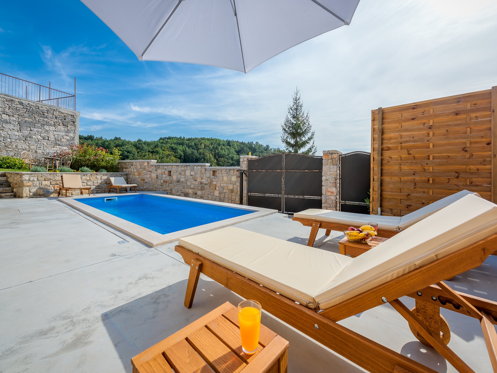 Privézwembad en rust in Villa Beram, Pazin - foto 10