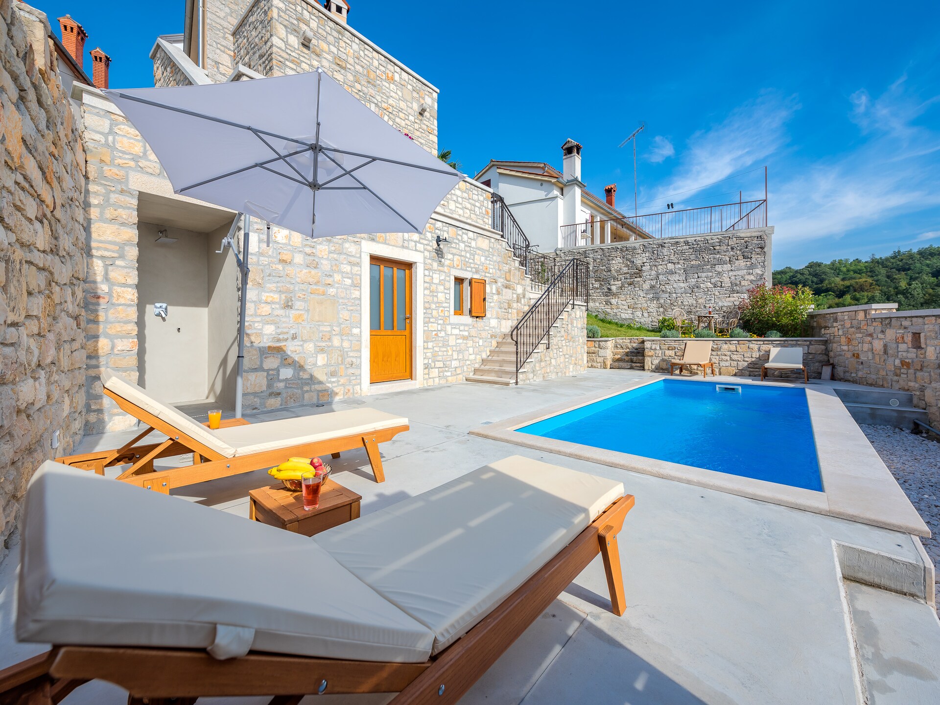 Privézwembad en rust in Villa Beram, Pazin - foto 7