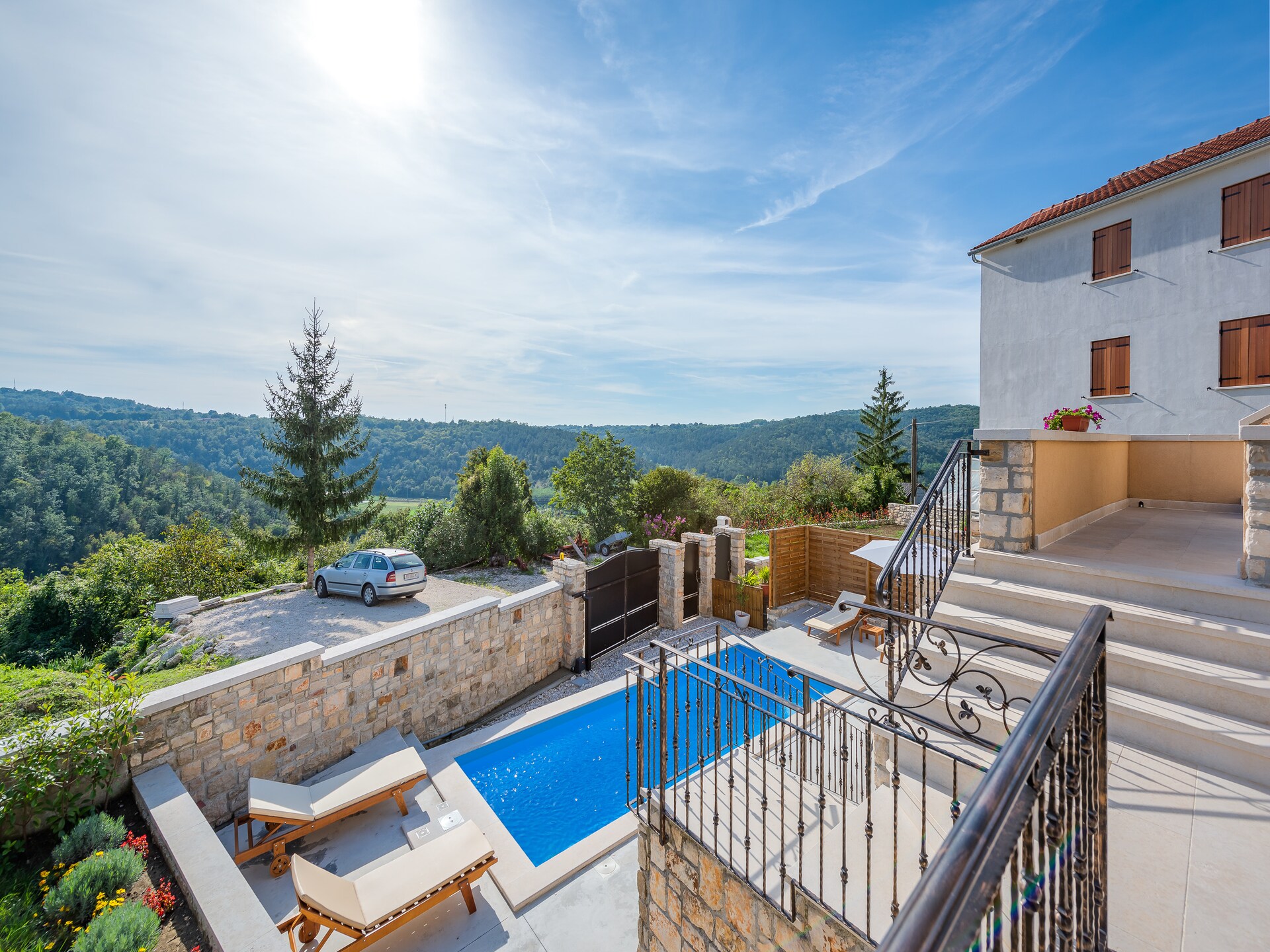 Privézwembad en rust in Villa Beram, Pazin - foto 5