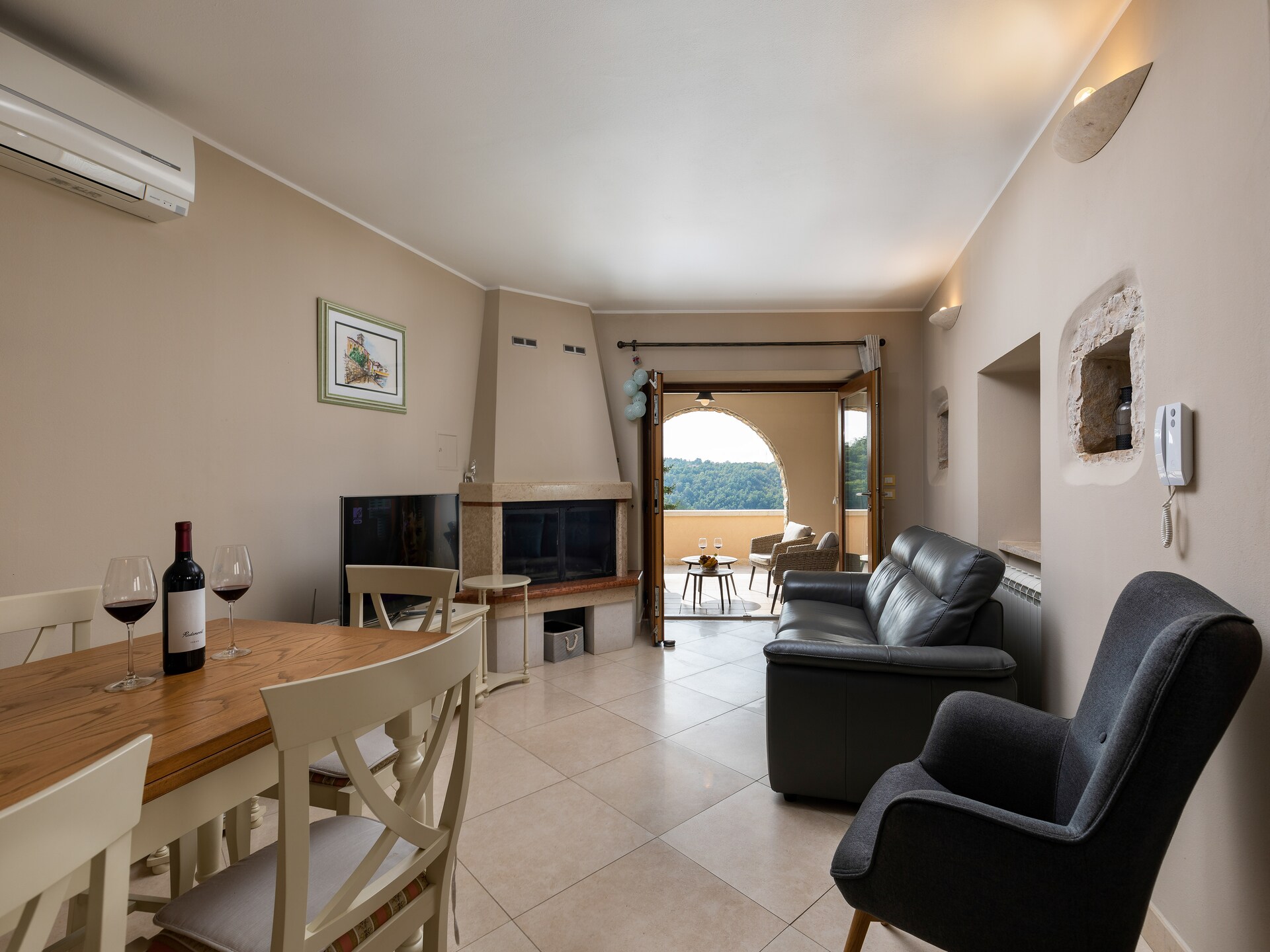Privézwembad en rust in Villa Beram, Pazin - foto 12