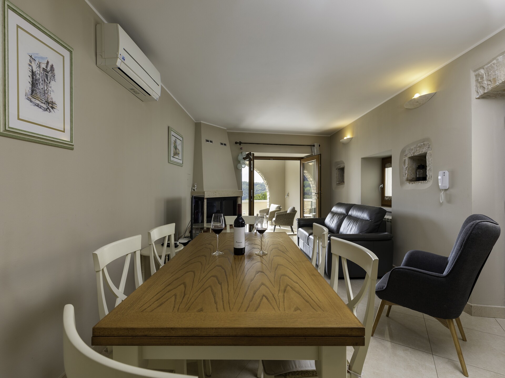 Privézwembad en rust in Villa Beram, Pazin - foto 15