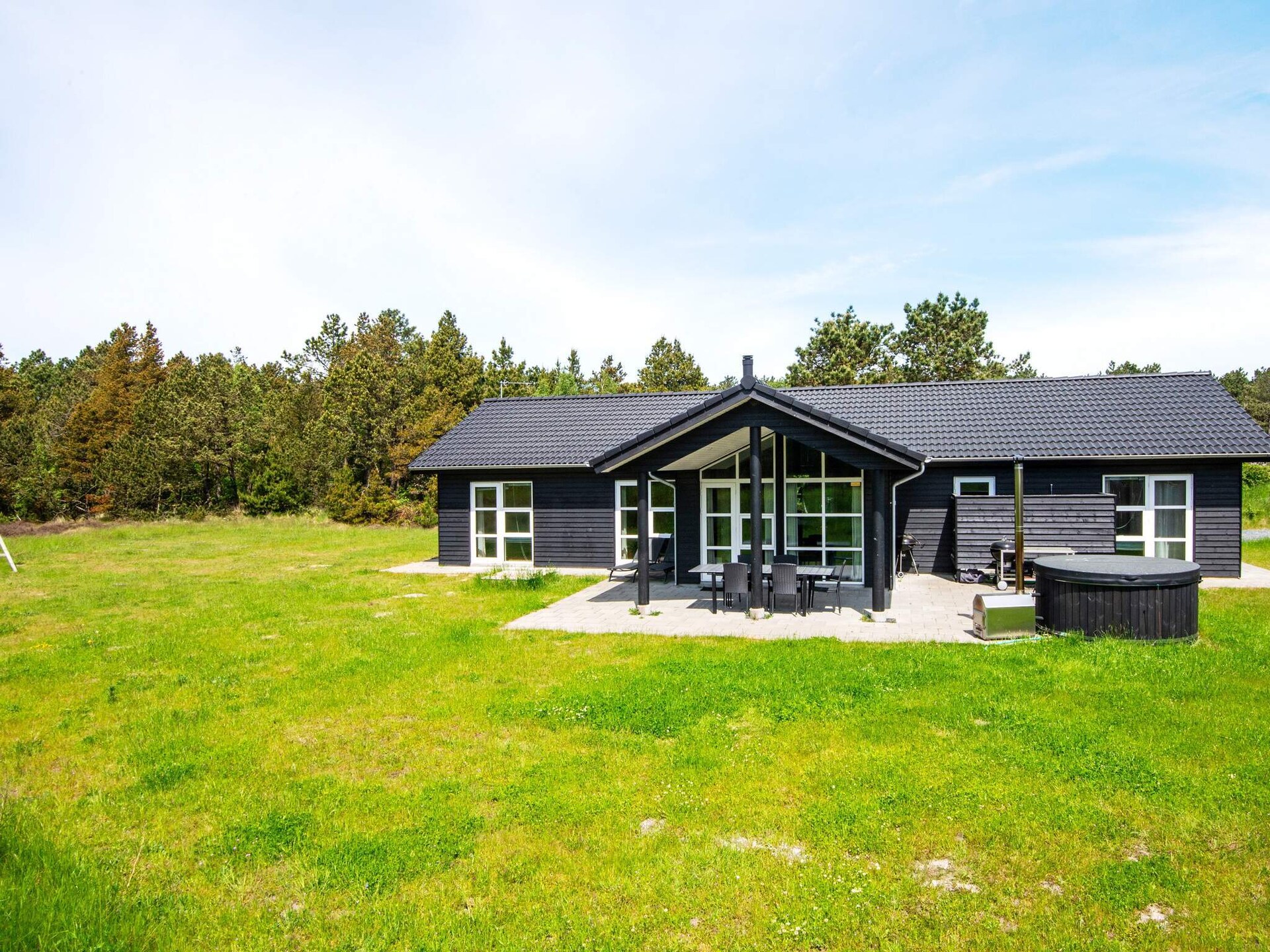 Modern vakantiehuis met wellness en recreatie, 2,5 km van zee op Rømø - foto 1