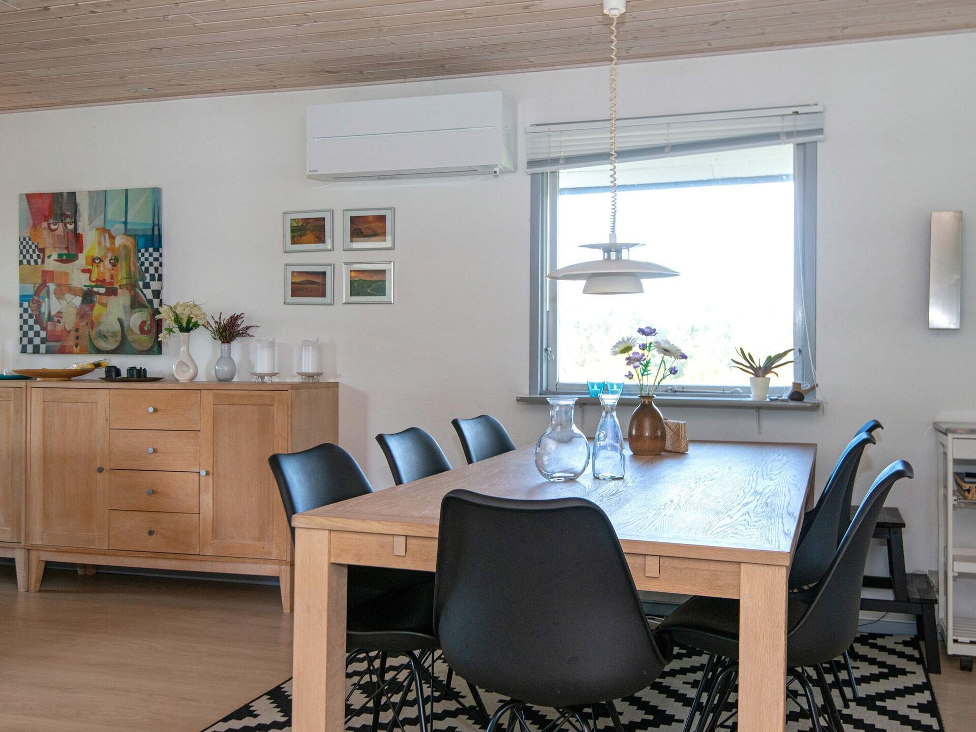 Licht Scandinavisch vakantiehuis nabij zee in Knebel - foto 25