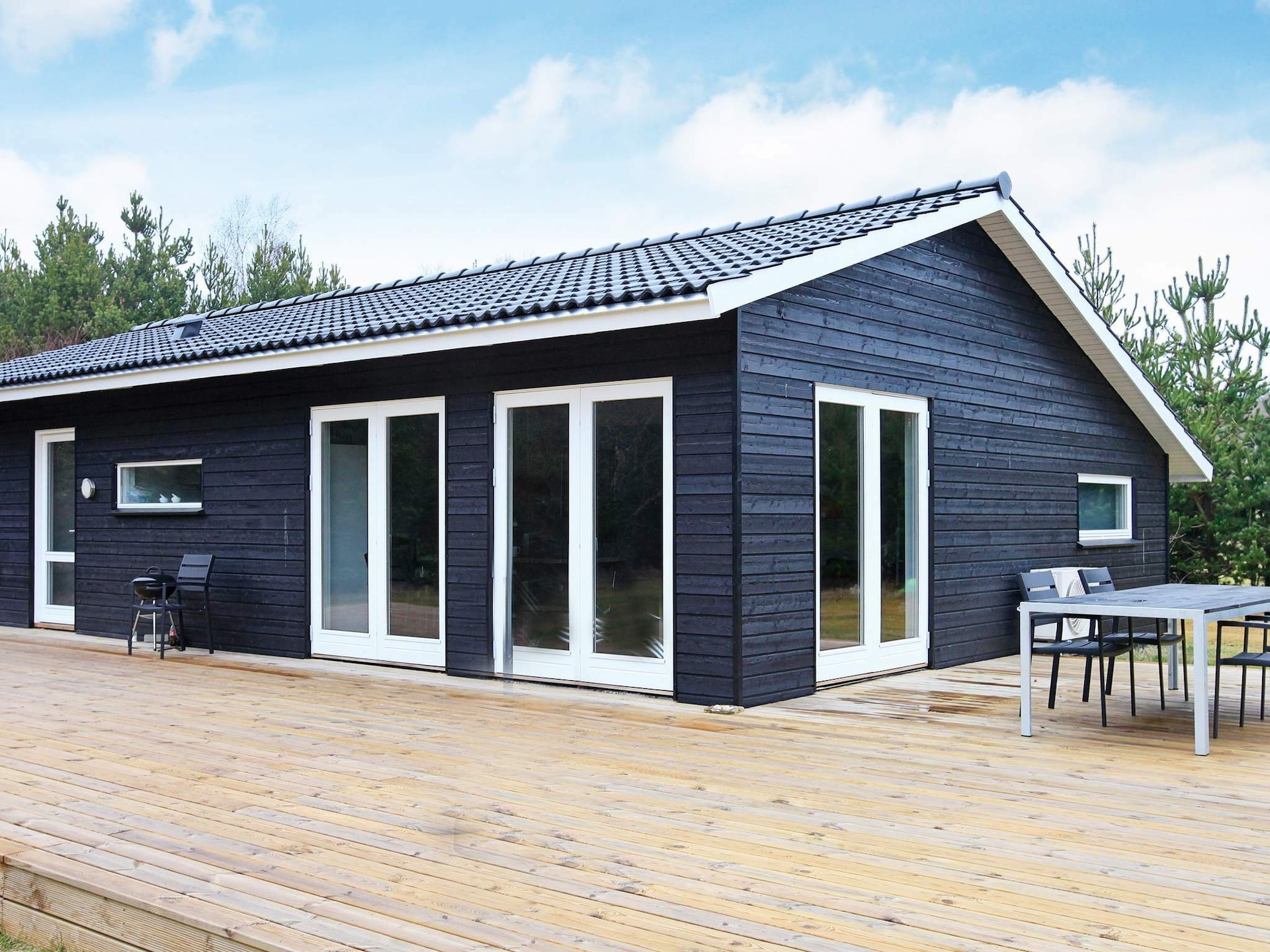 Op 500 m van zee: Scandinavisch vakantiehuis in Strandby - foto 2
