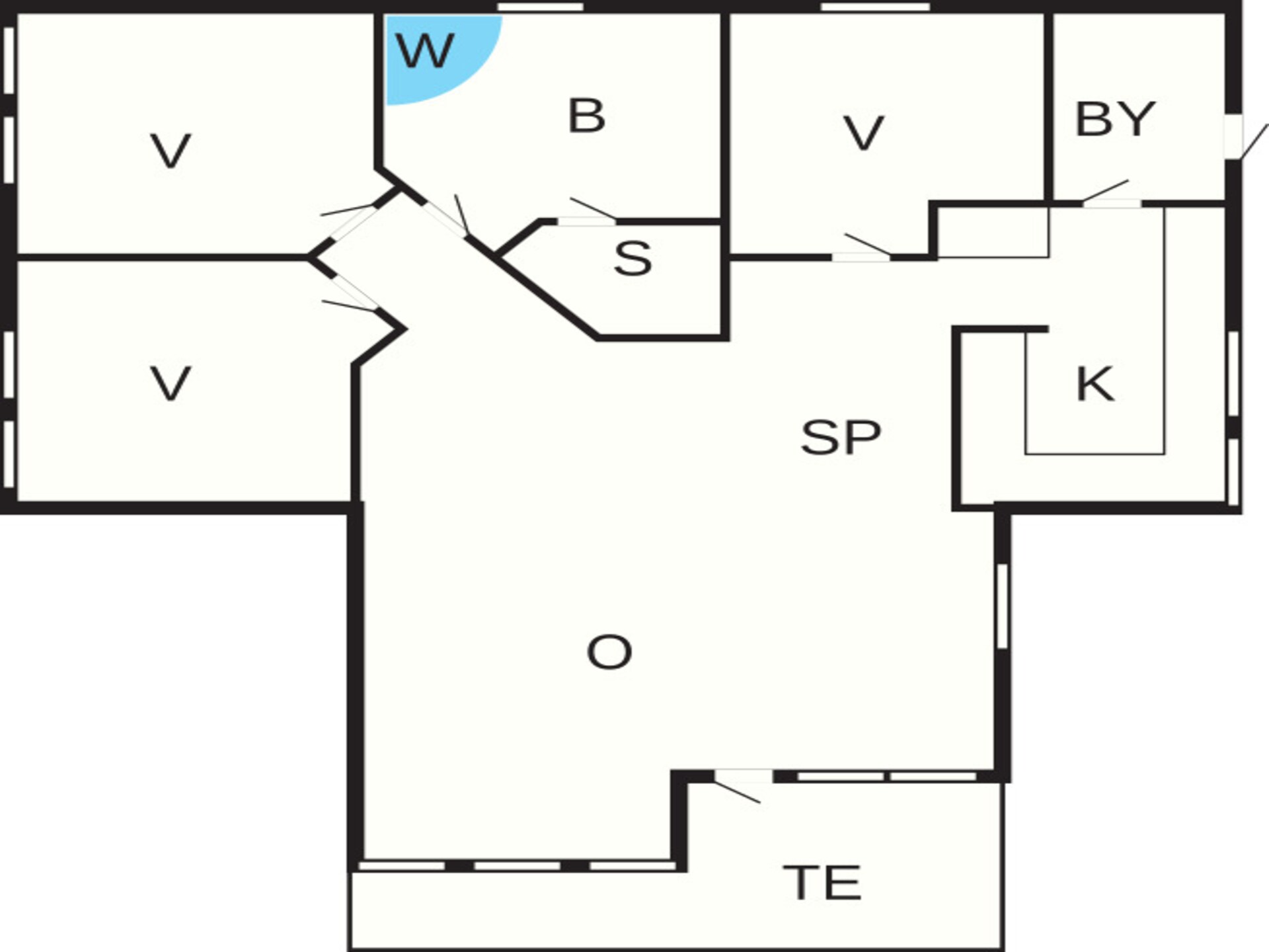 Vrijstaand vakantiehuis met sauna en houtkachel op 200 meter van de kust - foto 19